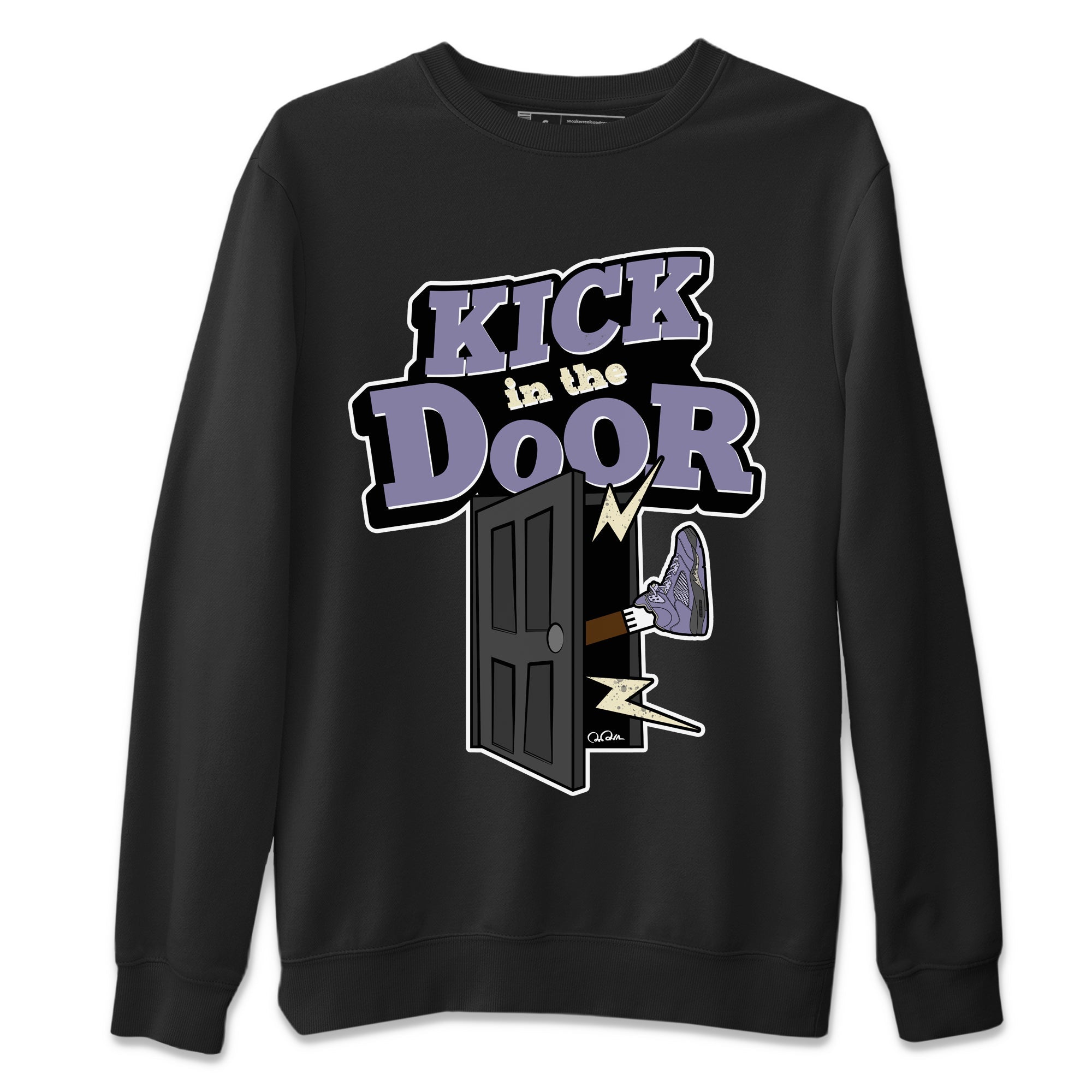 Kick In The Door Unisex Tops - Air Jordan 5 Indigo Haze