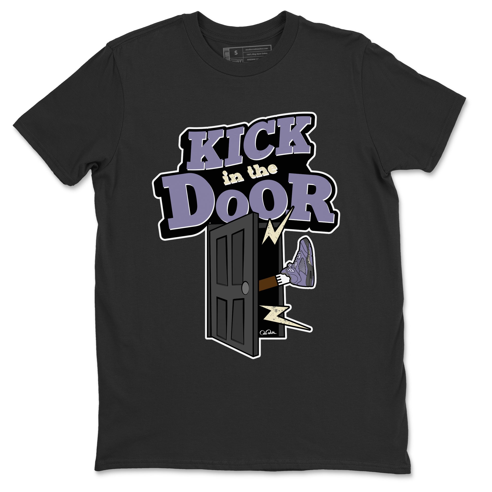 Kick In The Door Unisex Tops - Air Jordan 5 Indigo Haze