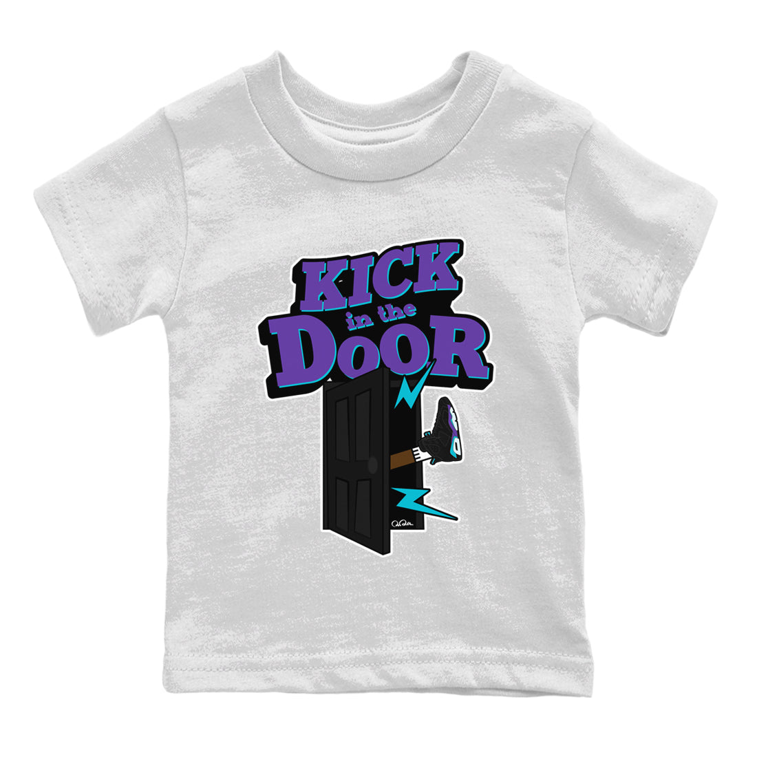 Kick In The Door Kids Tops - Air Jordan 6 Aqua