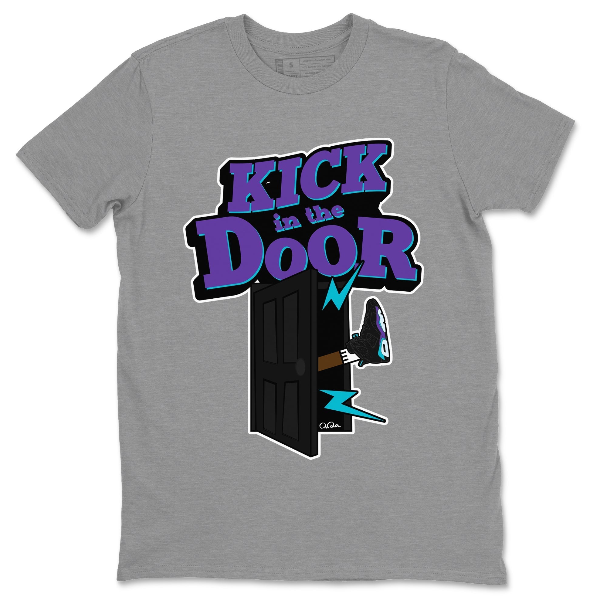 Kick In The Door Unisex Tops - Air Jordan 6 Aqua
