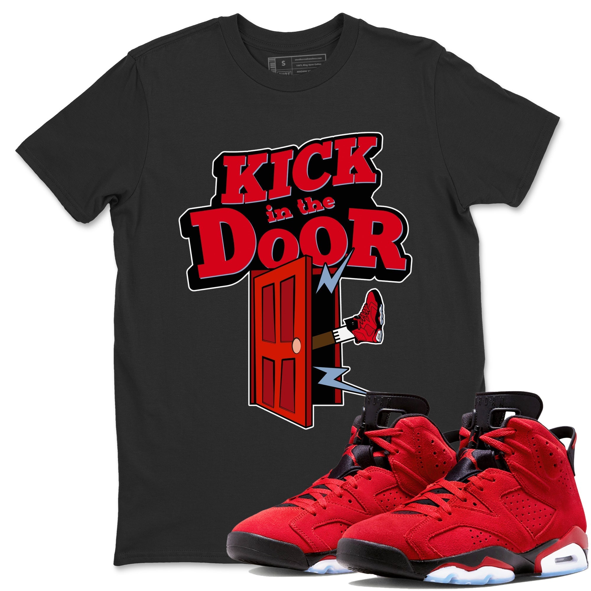 Kick In The Door Unisex Tops - Air Jordan 6 Toro Bravo