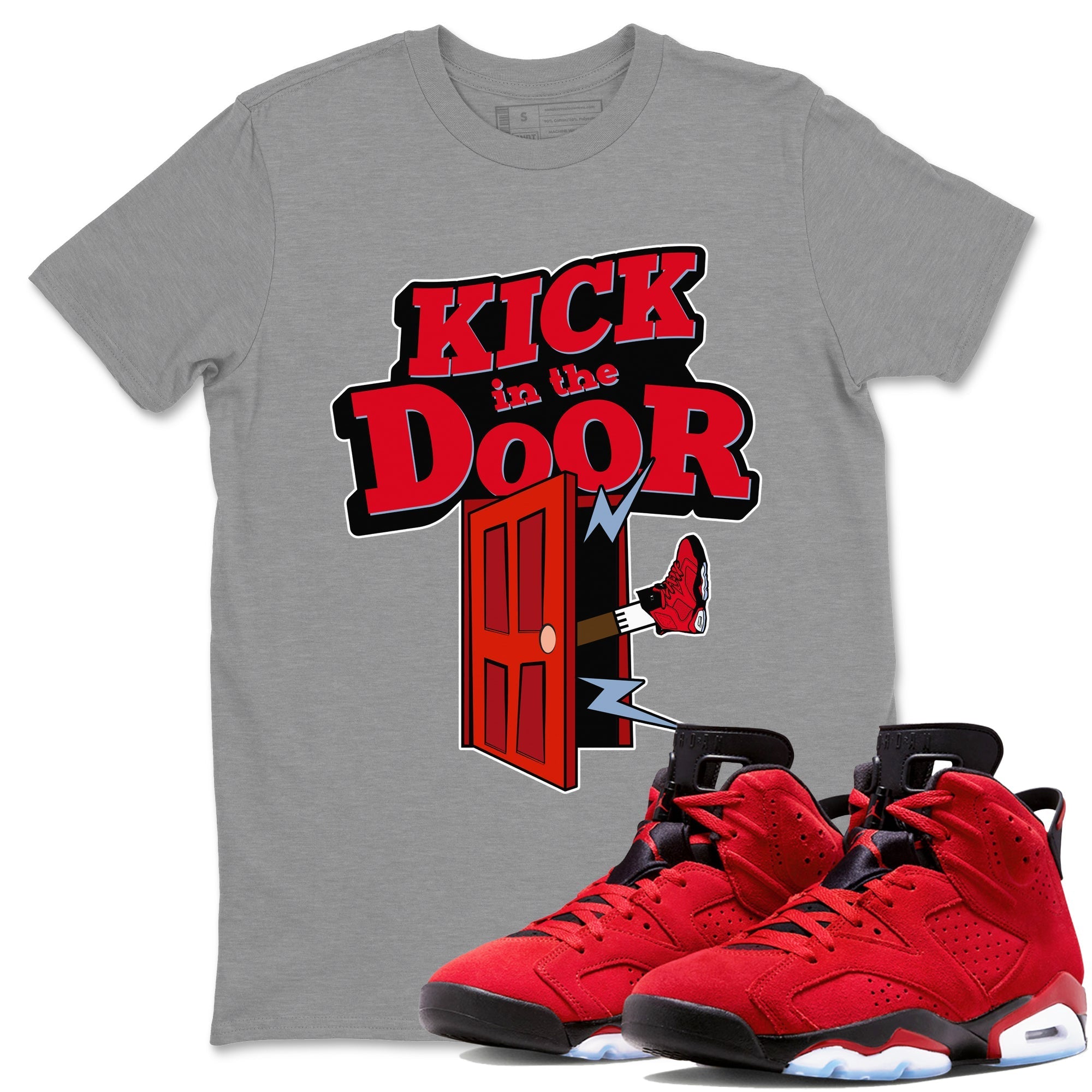 Kick In The Door Unisex Tops - Air Jordan 6 Toro Bravo