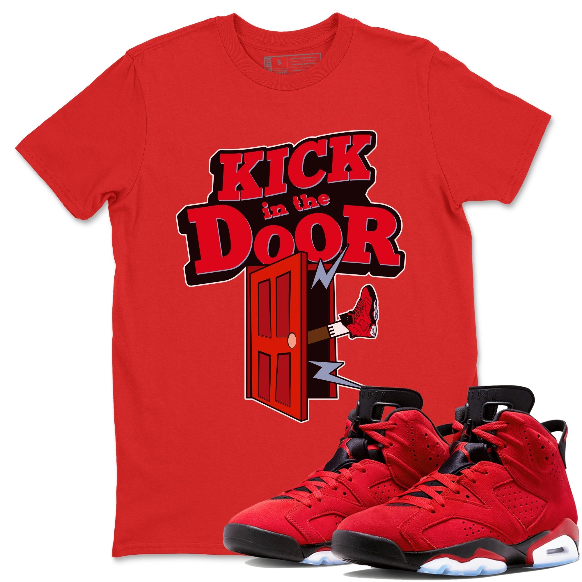 Kick In The Door Unisex Tops - Air Jordan 6 Toro Bravo