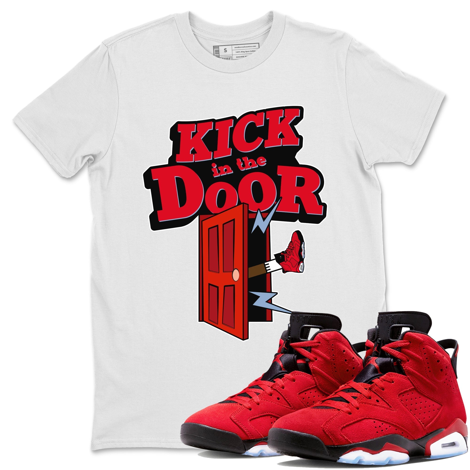 Kick In The Door Unisex Tops - Air Jordan 6 Toro Bravo