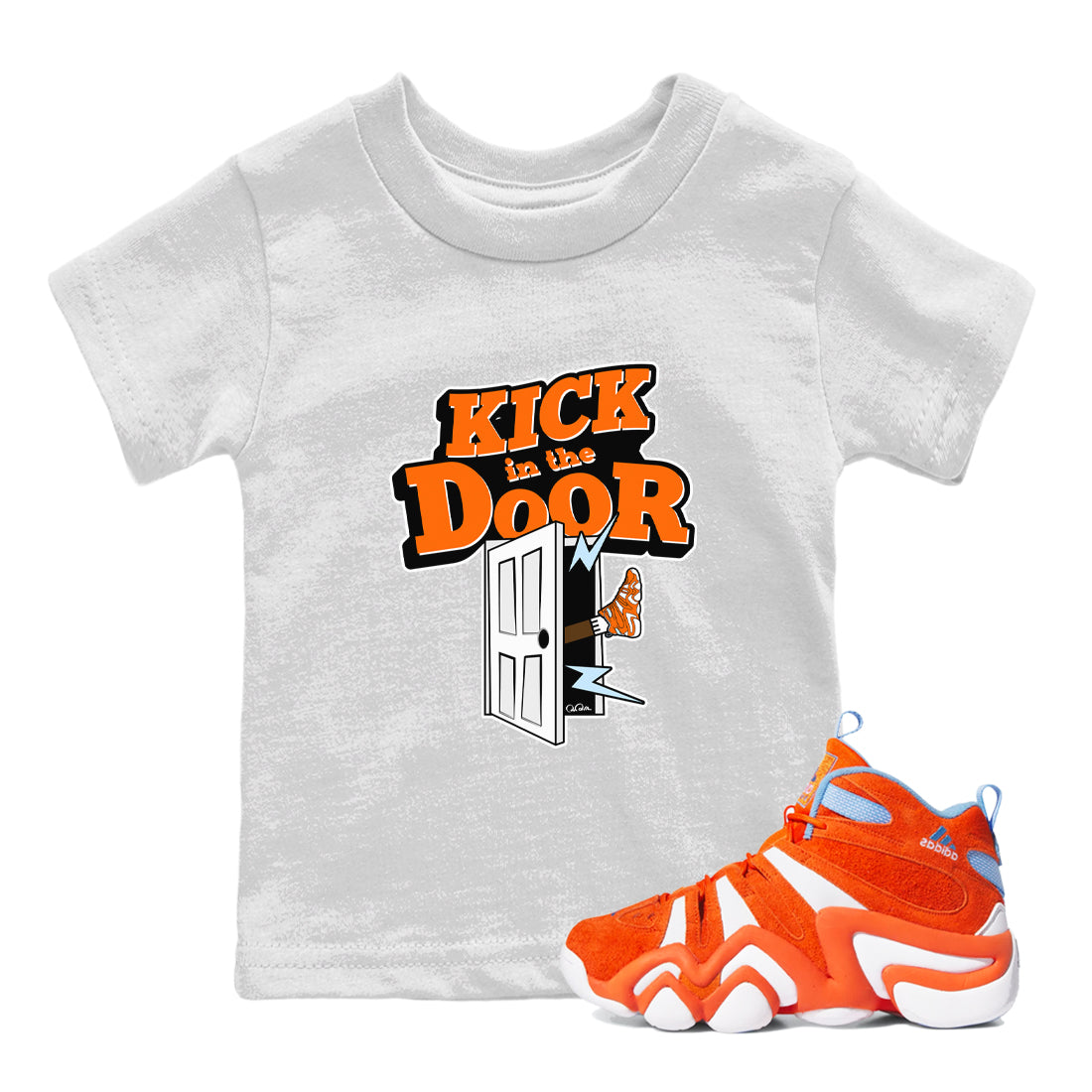 Kick In The Door snkmatch Tee Kids - Crazy 8 Team Orange