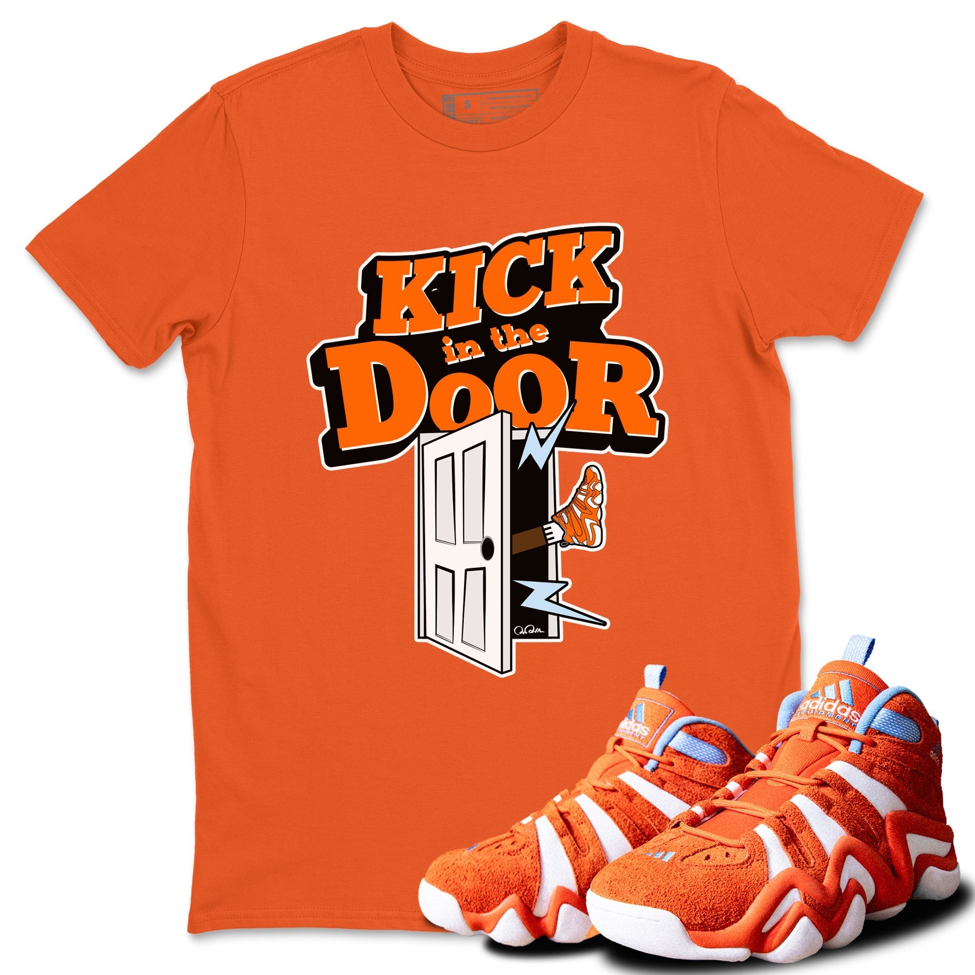Kick In The Door snkmatch Tee - Crazy 8 Team Orange