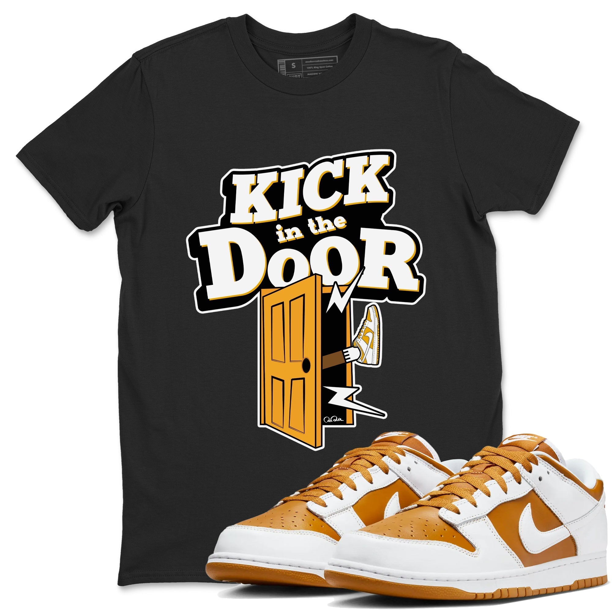 Kick In The Door snkmatch Tees - Dunk Dark Curry