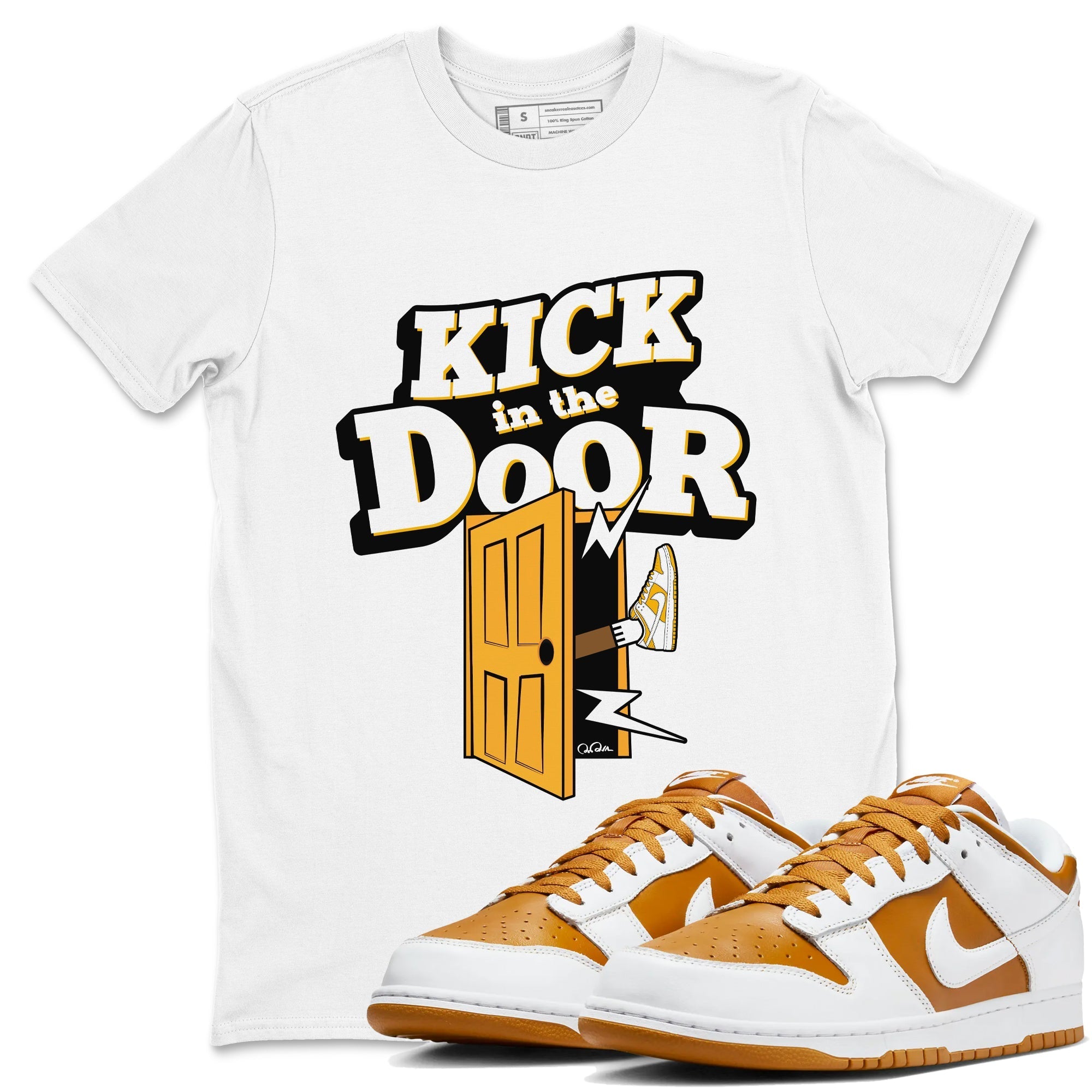 Kick In The Door snkmatch Tees - Dunk Dark Curry