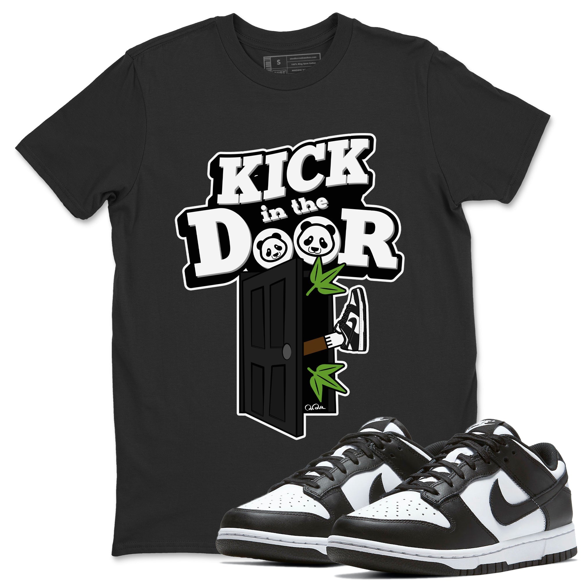 Kick In The Door Unisex Tops - Dunk Panda