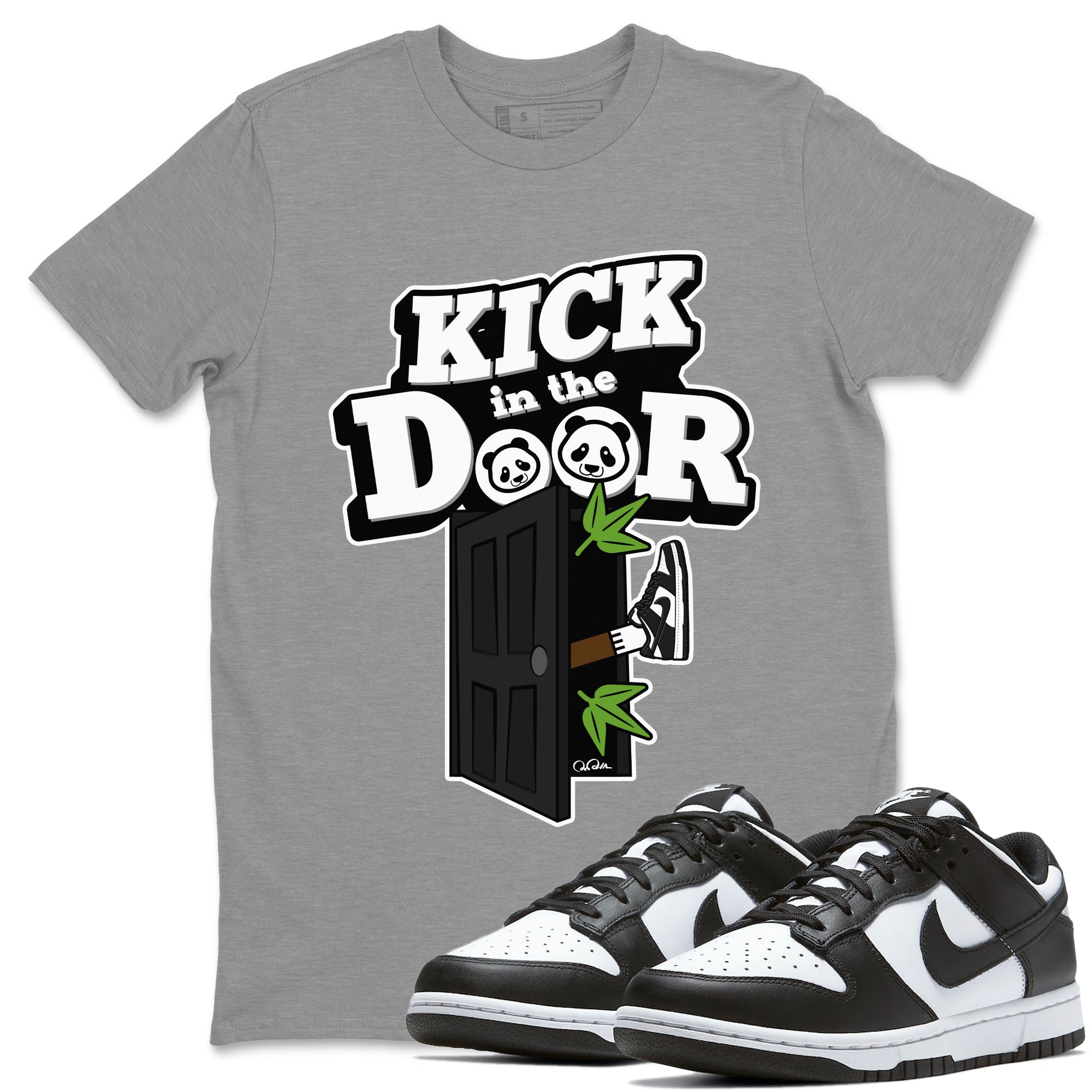 Kick In The Door Unisex Tops - Dunk Panda
