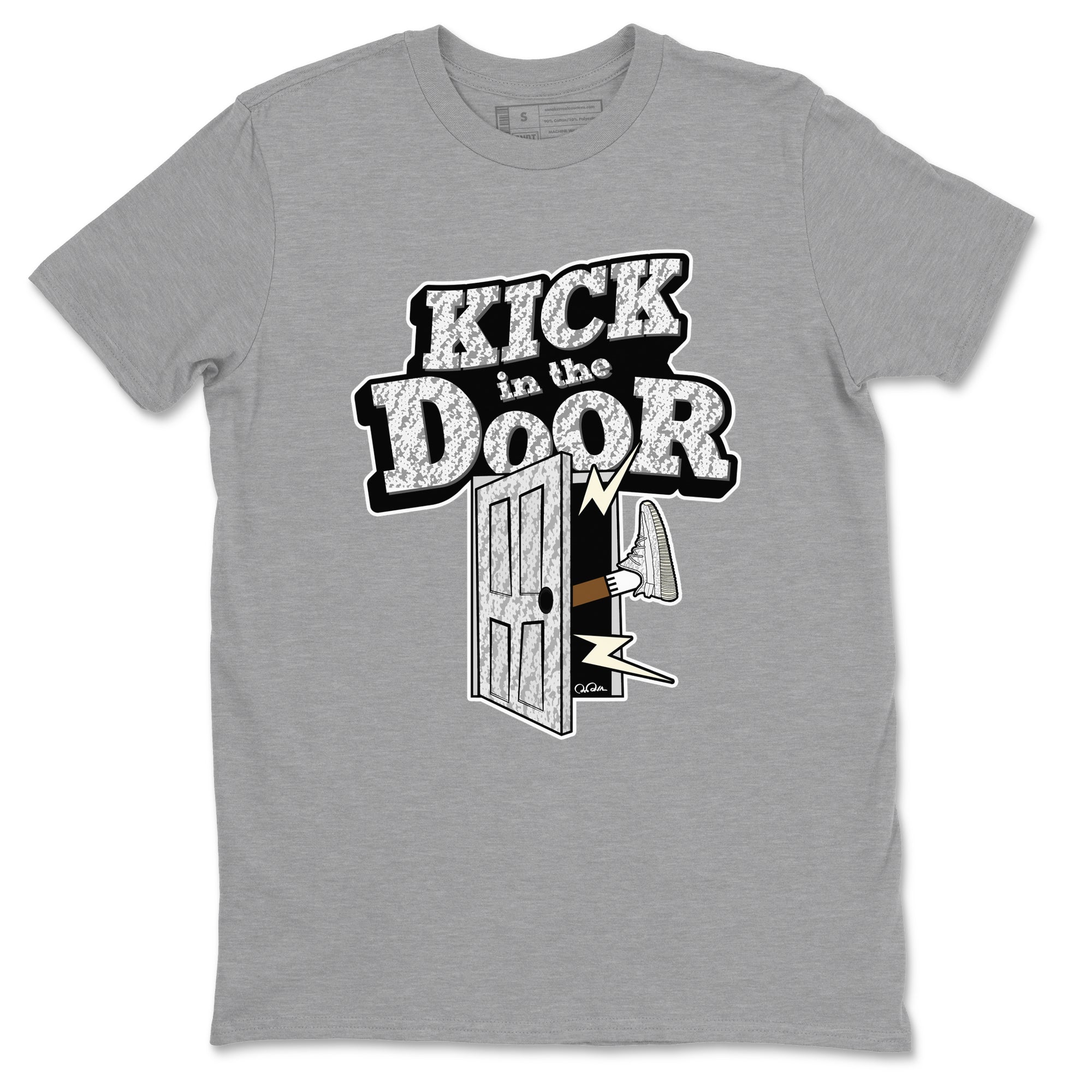 Kick In The Door snkmatch Tee - Yeezy 350 Static