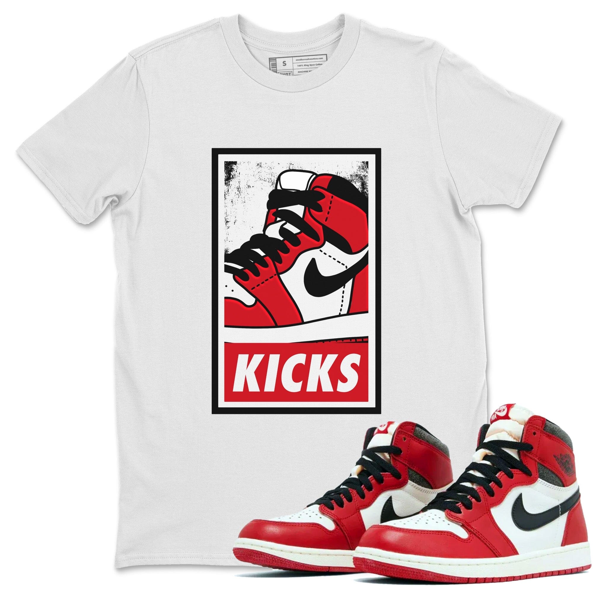 KICKS Unisex Tops - Air Jordan 1 Lost & Found