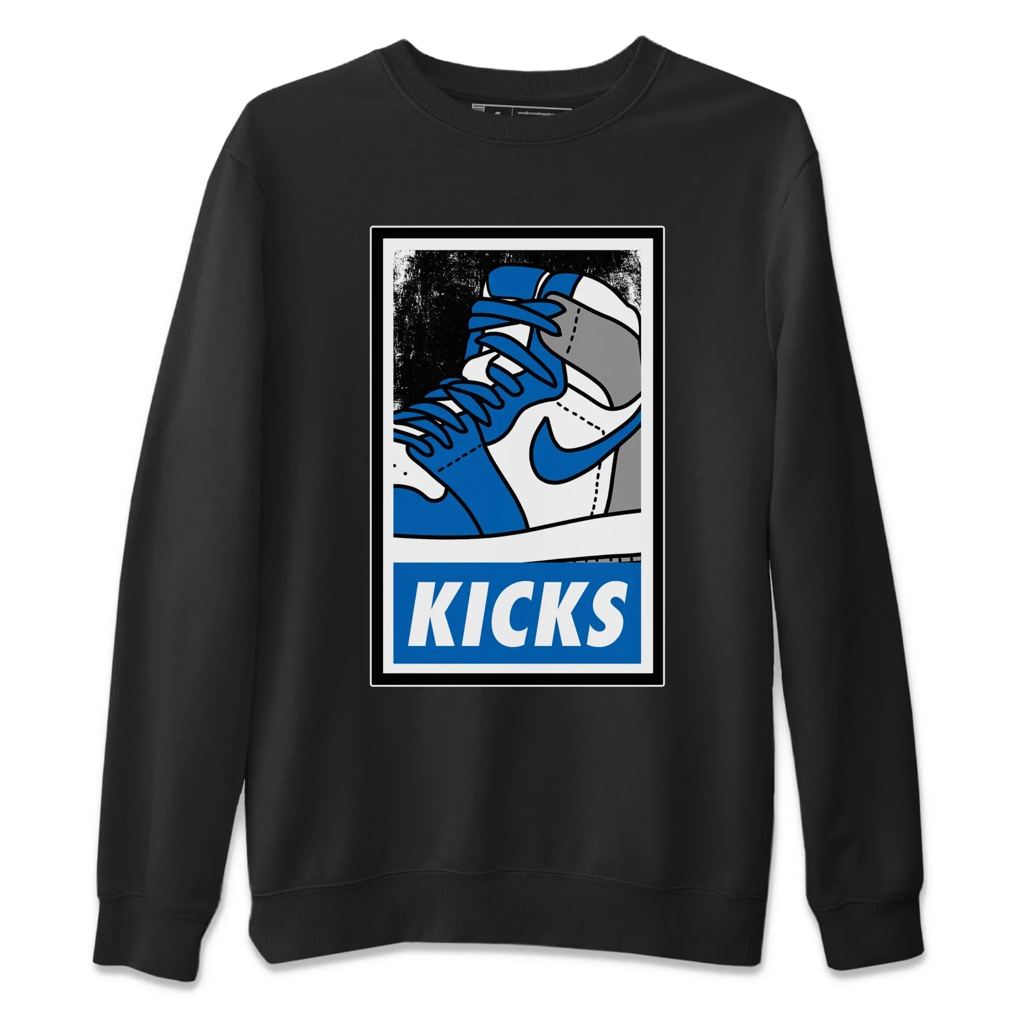 KICKS Unisex Tops - Air Jordan 1 True Blue