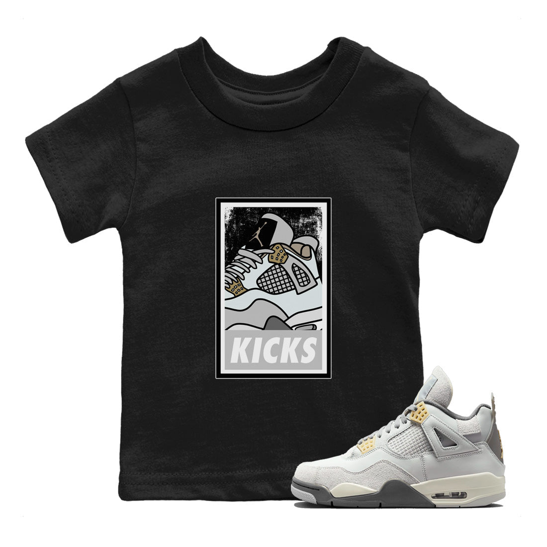 KICKS Kids Tops - Air Jordan 4 Craft