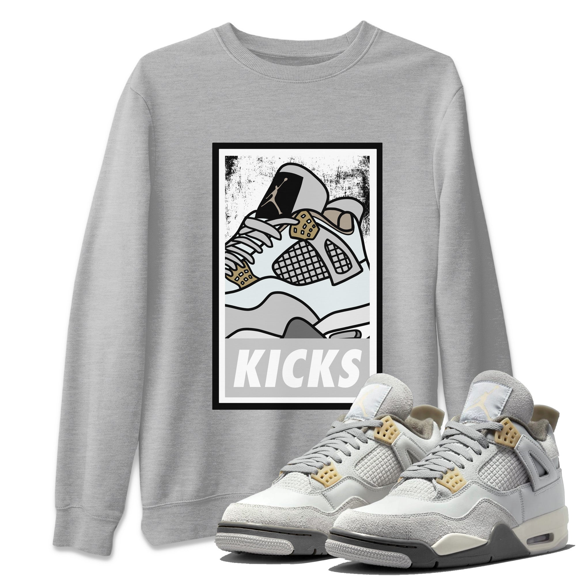 KICKS Unisex Tops - Air Jordan 4 Craft