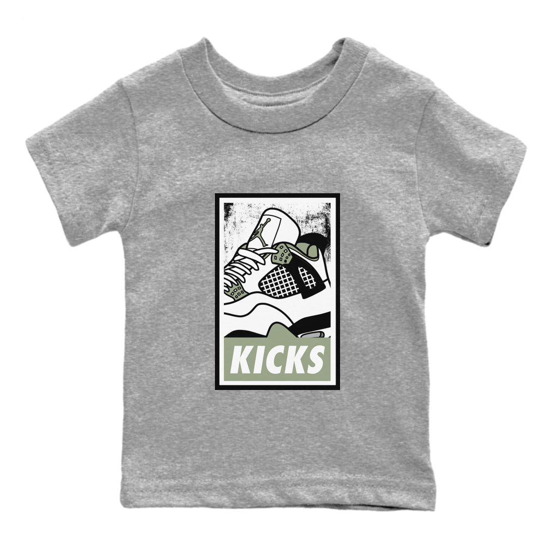 KICKS Kids Tops - Air Jordan 4 Seafoam