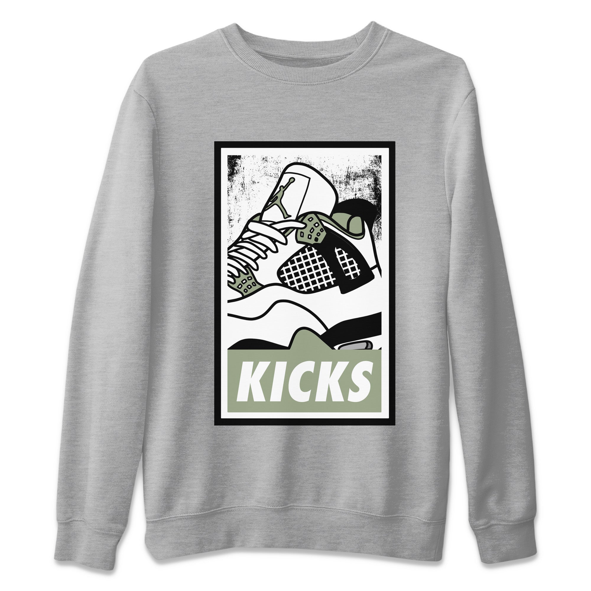 KICKS Unisex Tops - Air Jordan 4 Seafoam