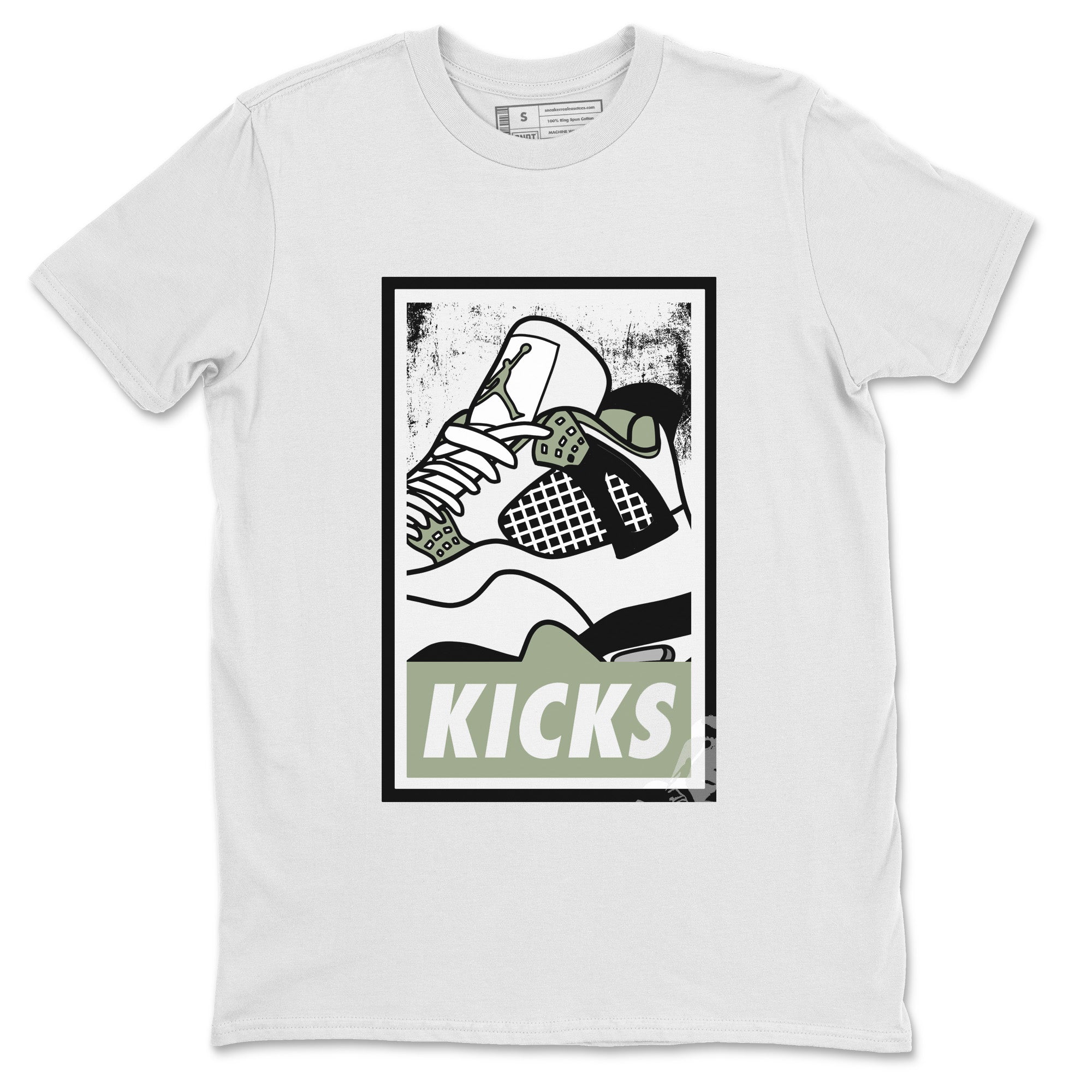 KICKS Unisex Tops - Air Jordan 4 Seafoam