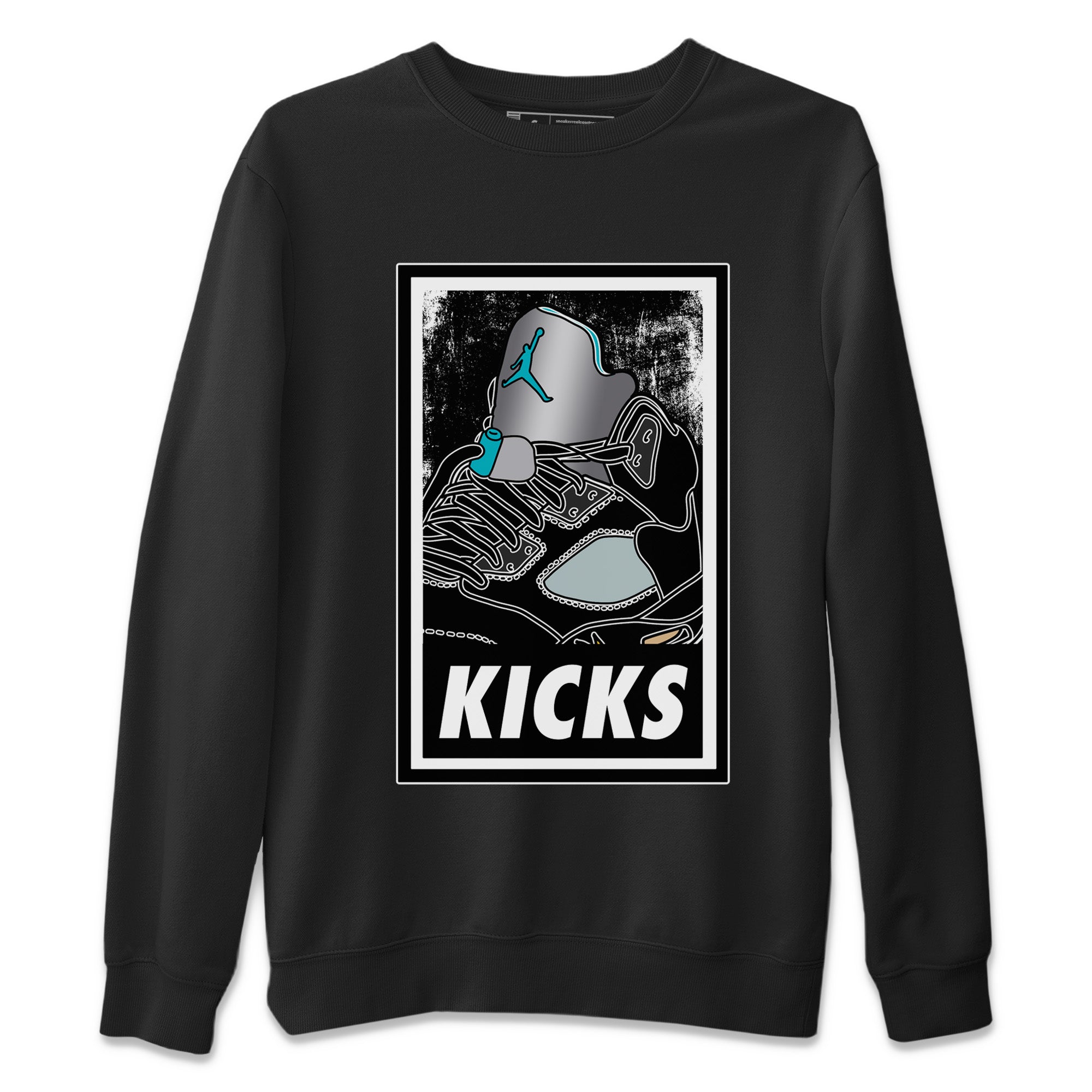 KICKS Unisex Tops - Air Jordan 5 Aqua