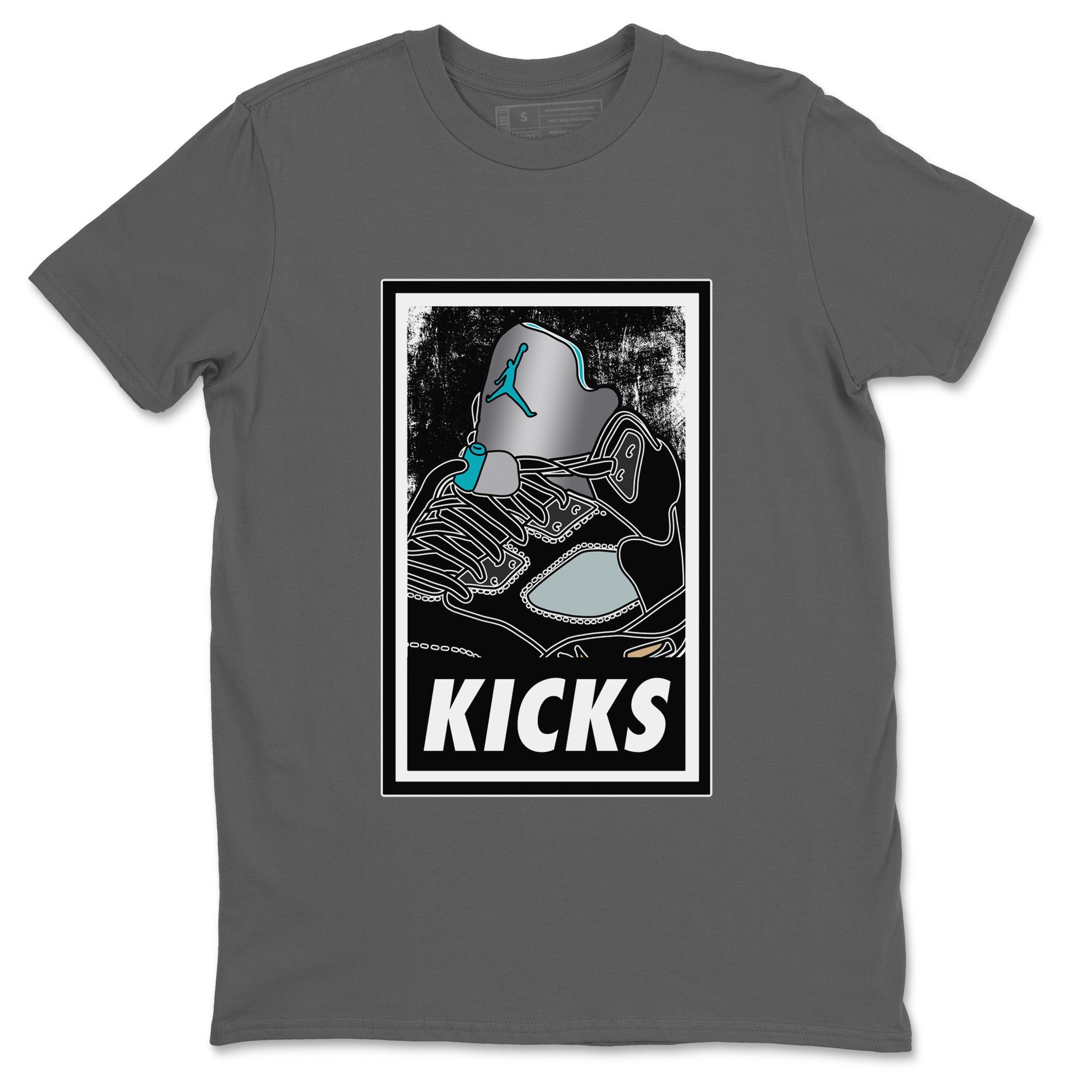 KICKS Unisex Tops - Air Jordan 5 Aqua