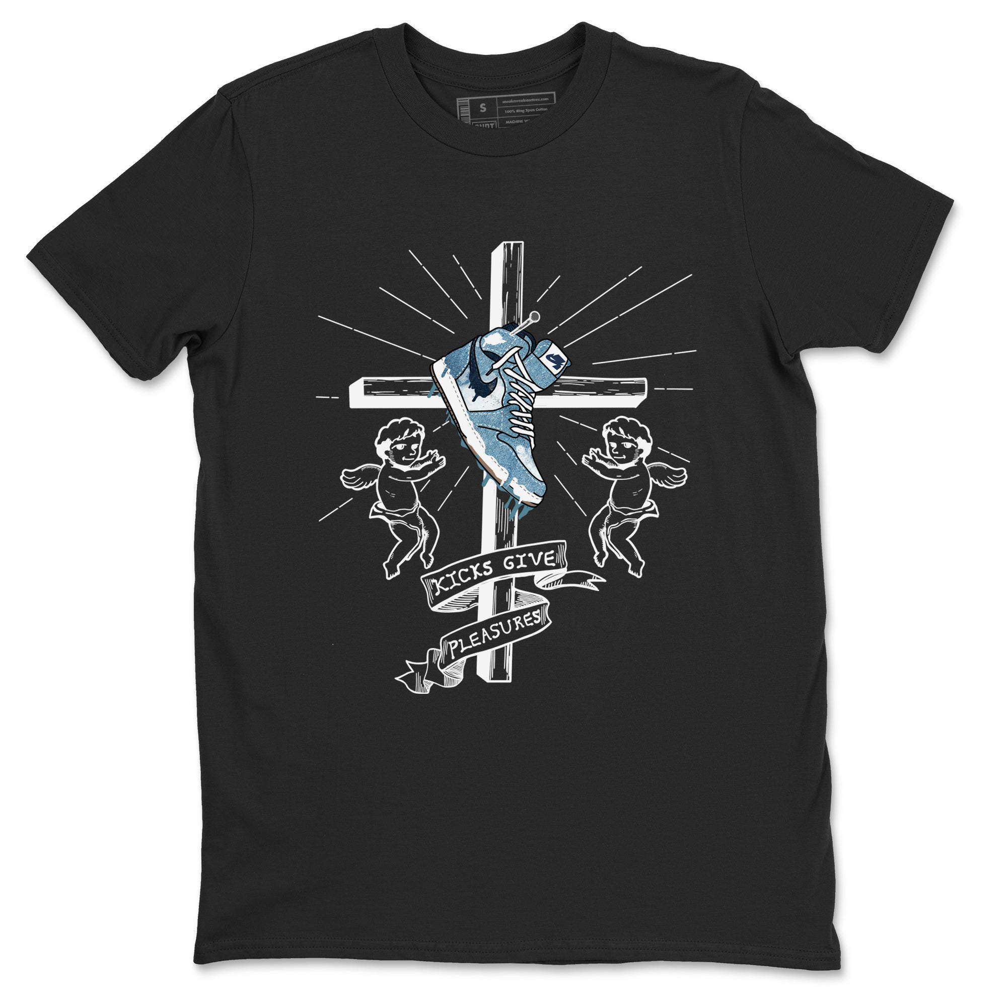 Kicks Give Pleasures snkmatch Tees - Air Jordan 1 Denim 2024