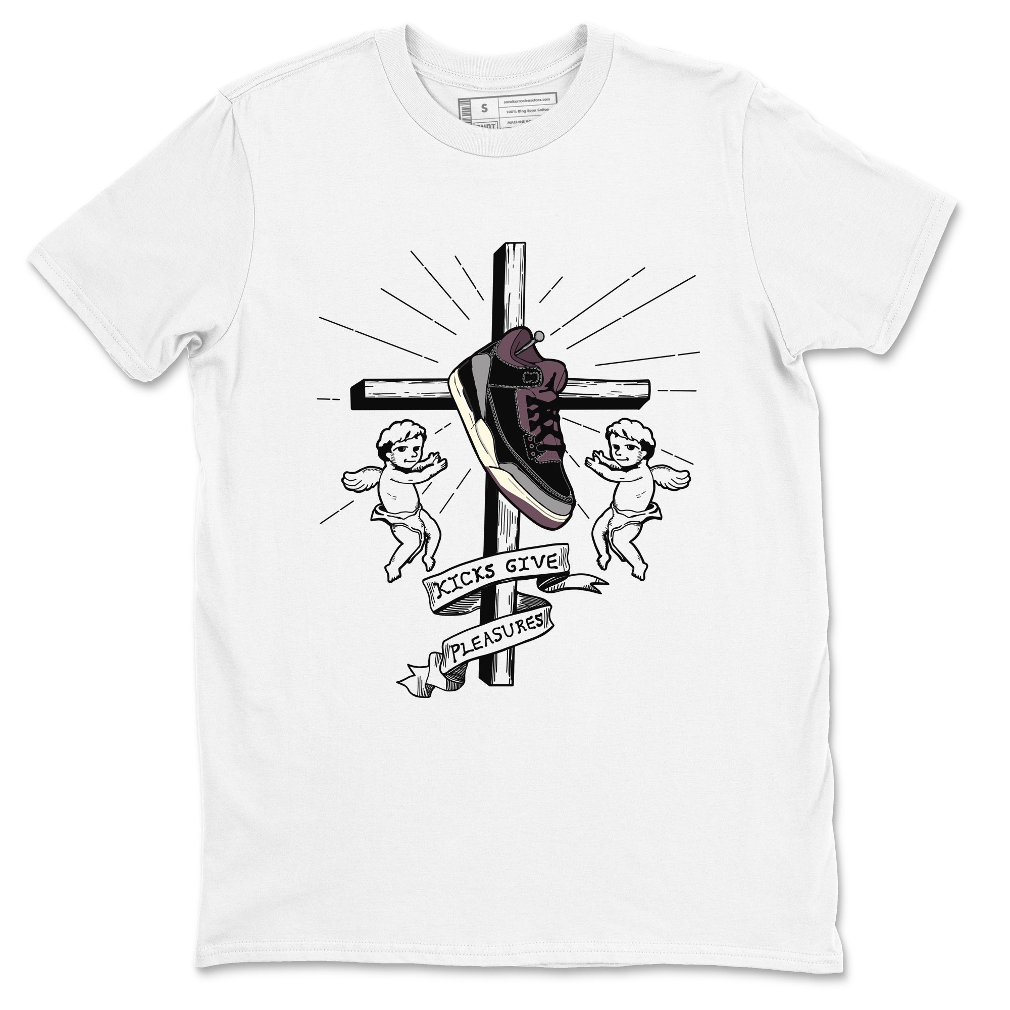 Kicks Give Pleasures snkmatch Tees - Air Jordan 3 A Ma Maniere x Black