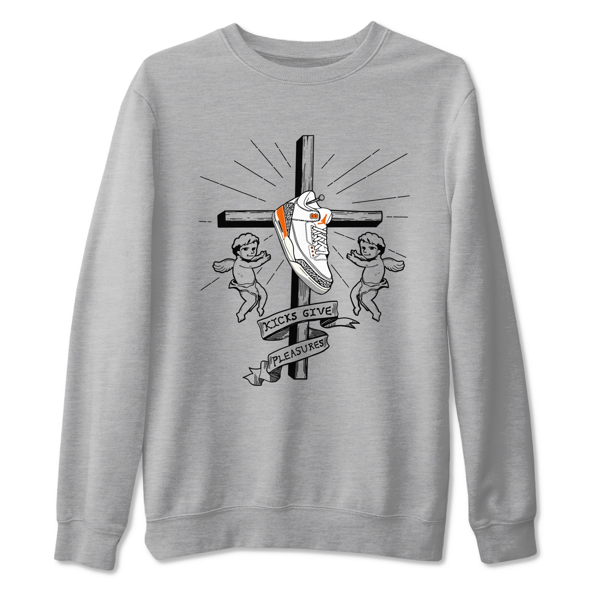 Kicks Give Pleasures snkmatch Tees - Air Jordan 3 Georgia Peach