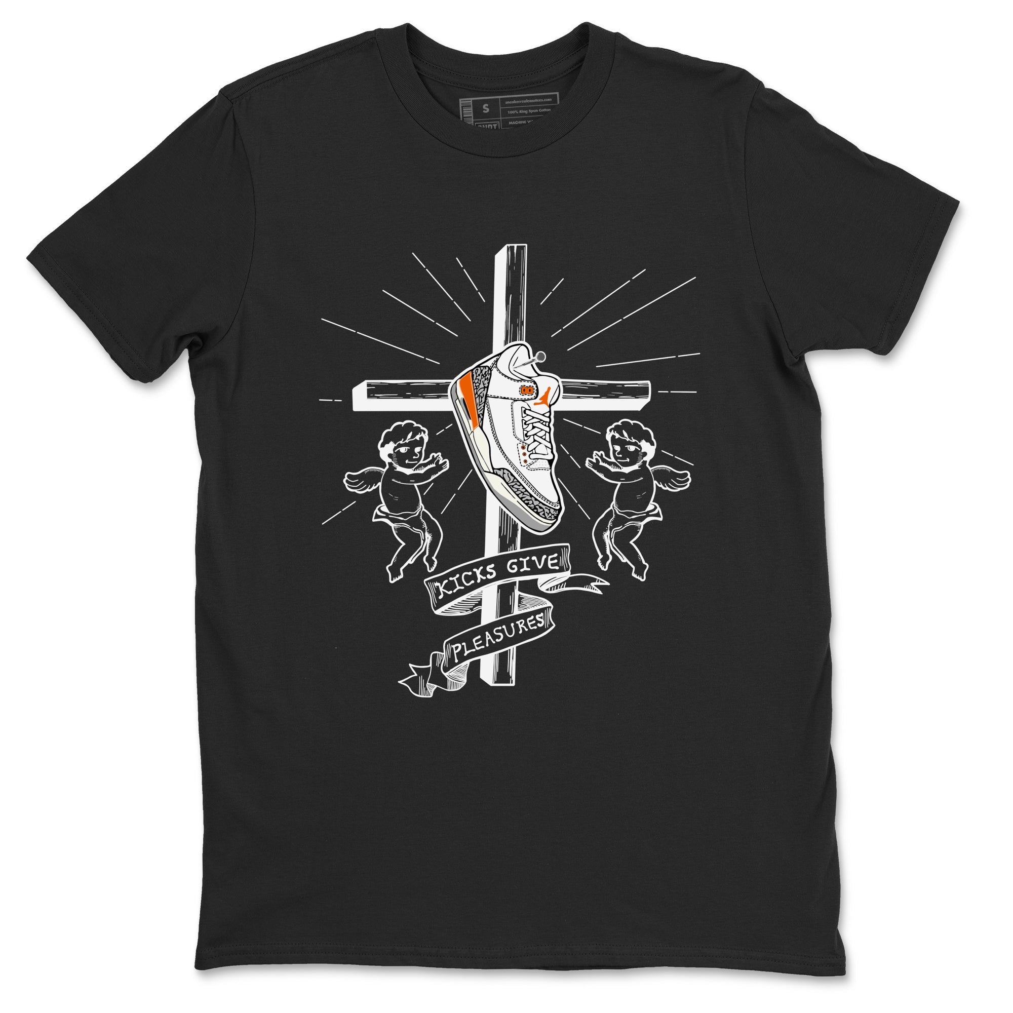 Kicks Give Pleasures snkmatch Tees - Air Jordan 3 Georgia Peach