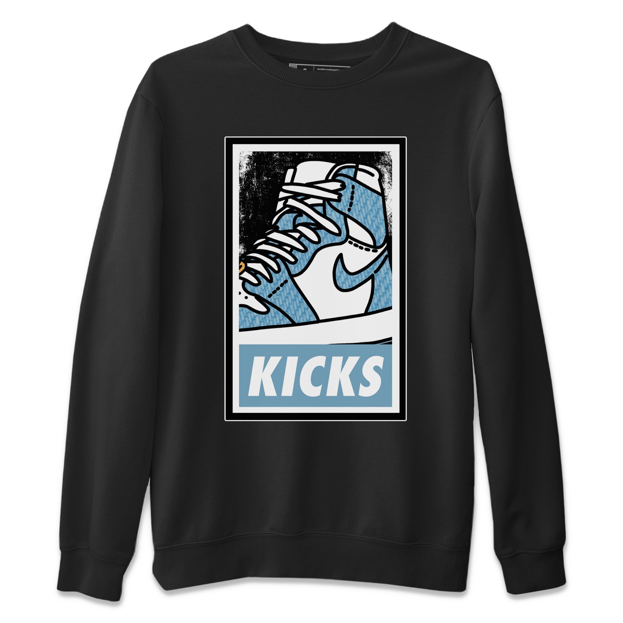 KICKS Unisex Tops - Air Jordan 1 Denim