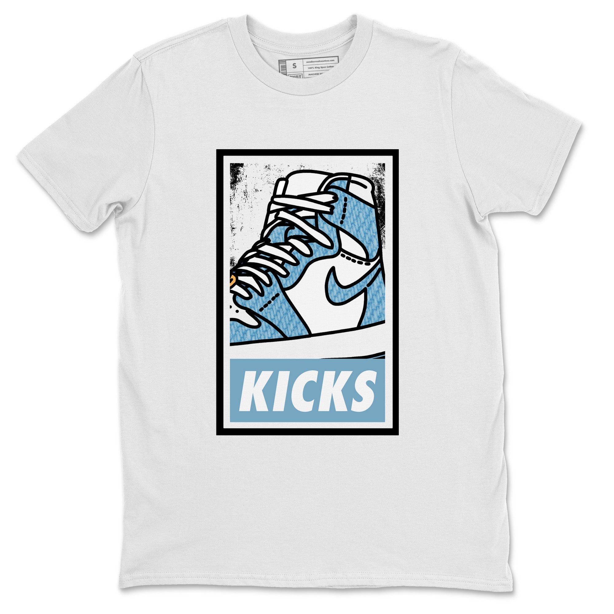KICKS Unisex Tops - Air Jordan 1 Denim