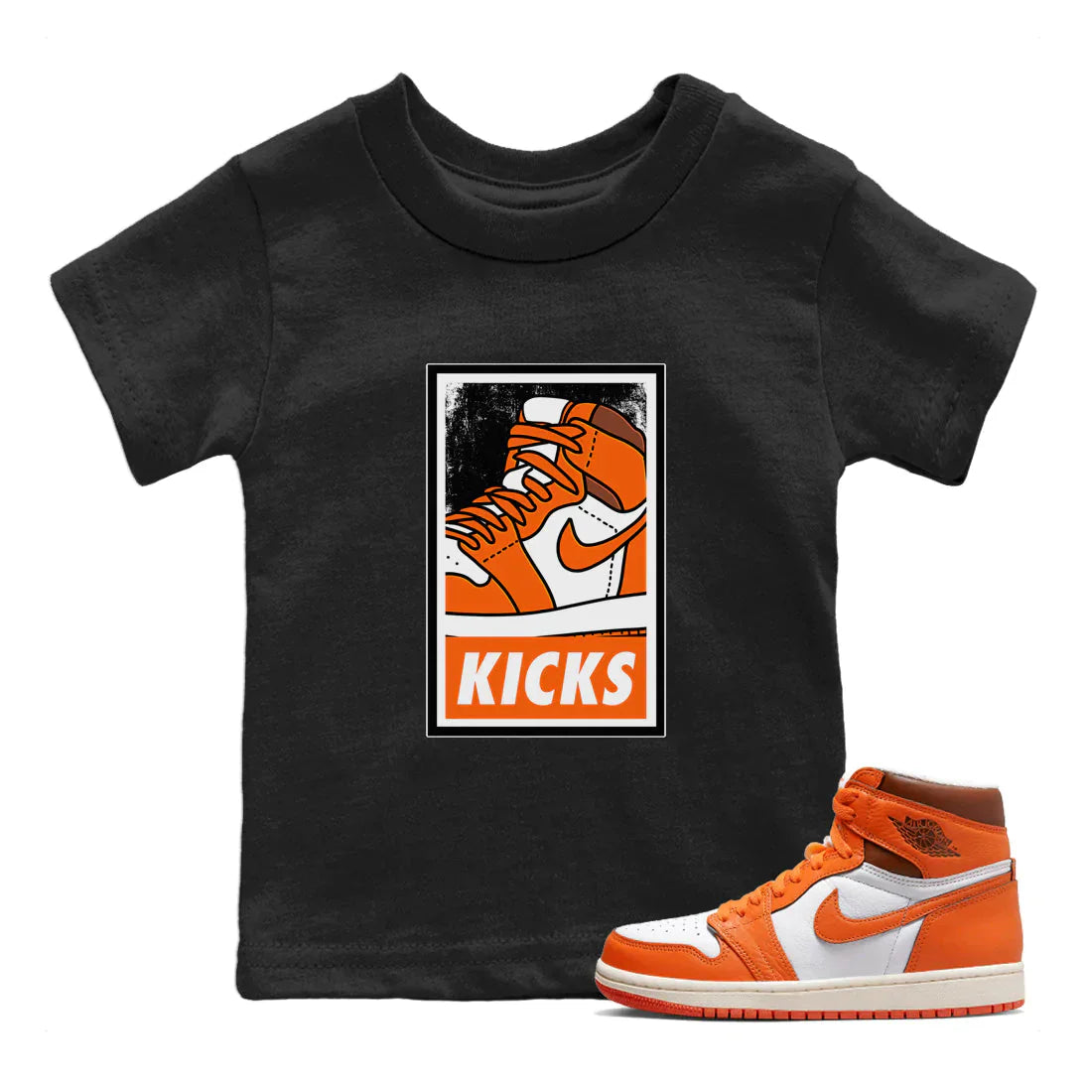 KICKS Kids Tops - Air Jordan 1 Starfish