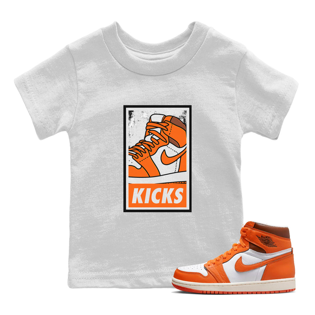 KICKS Kids Tops - Air Jordan 1 Starfish