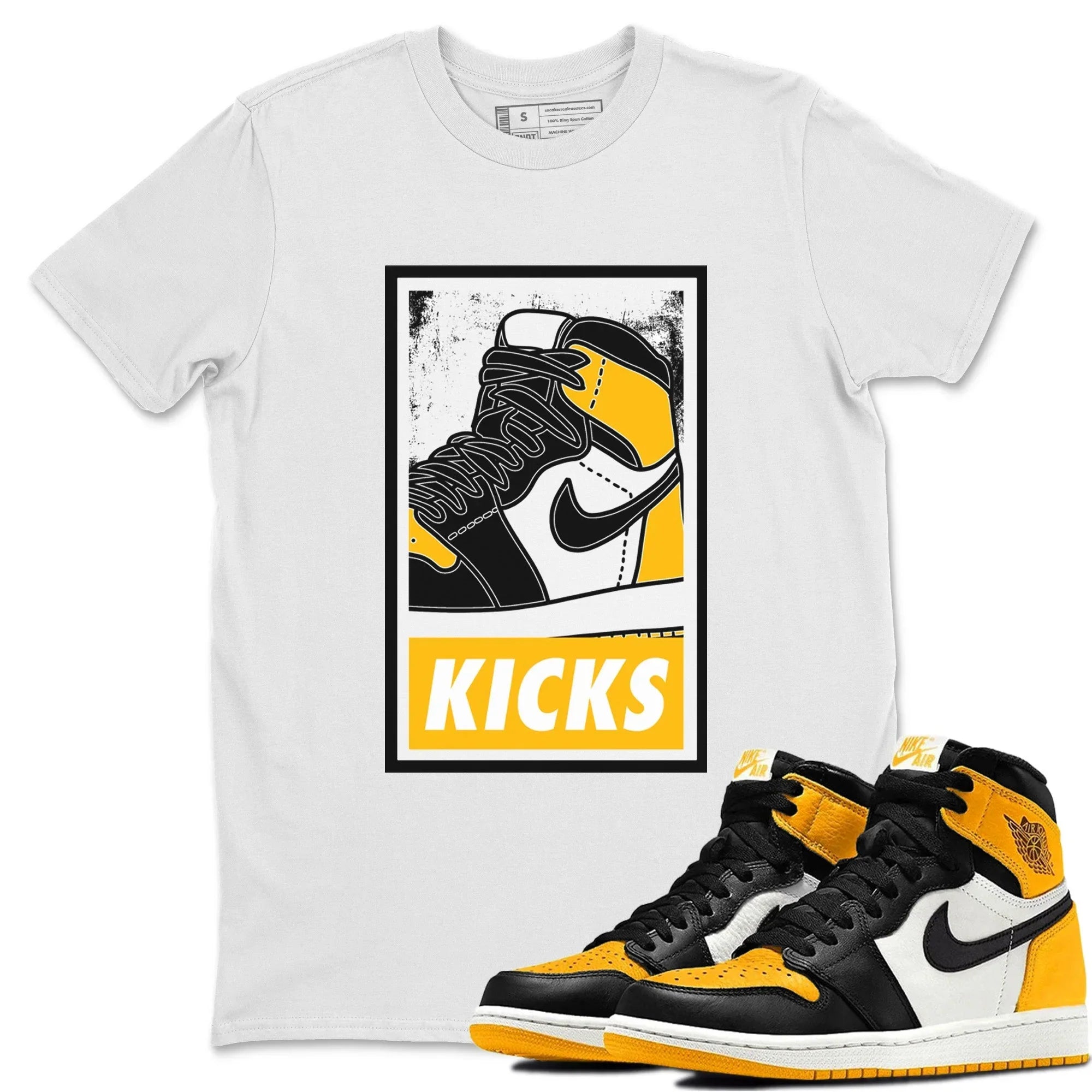 KICKS Unisex Tops - Air Jordan 1 Taxi