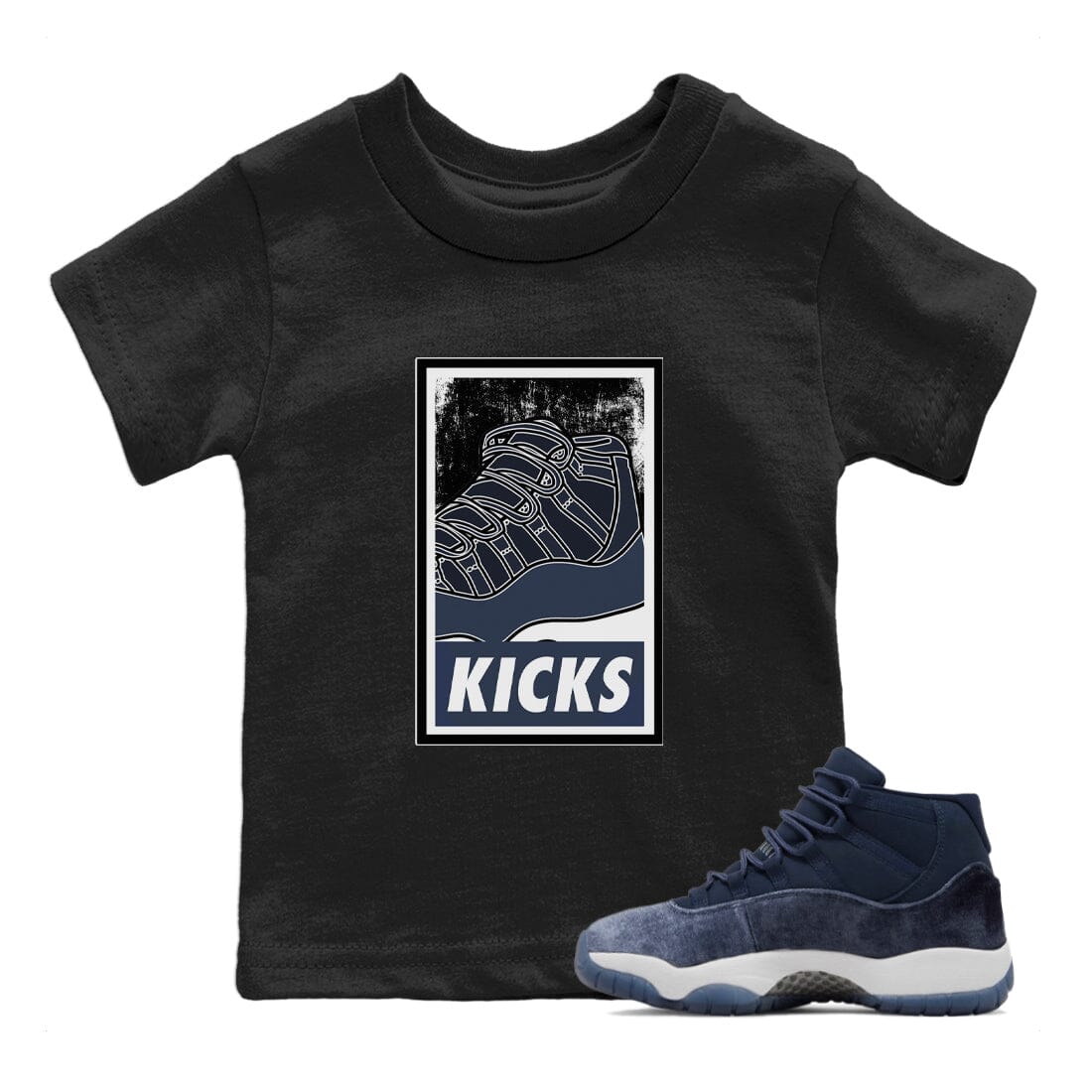 KICKS Kids Tops - Air Jordan 11 Midnight Navy