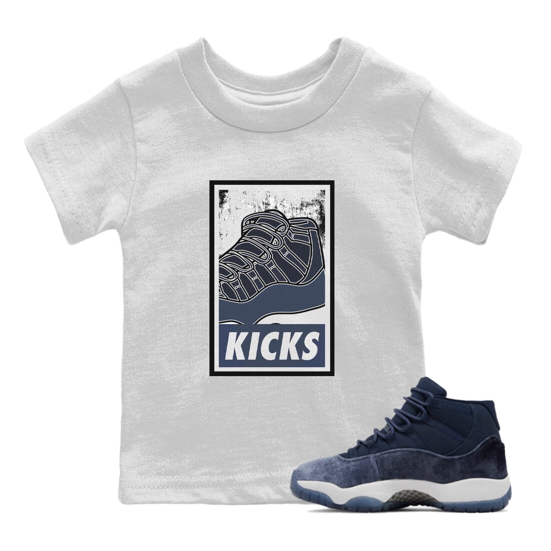 KICKS Kids Tops - Air Jordan 11 Midnight Navy