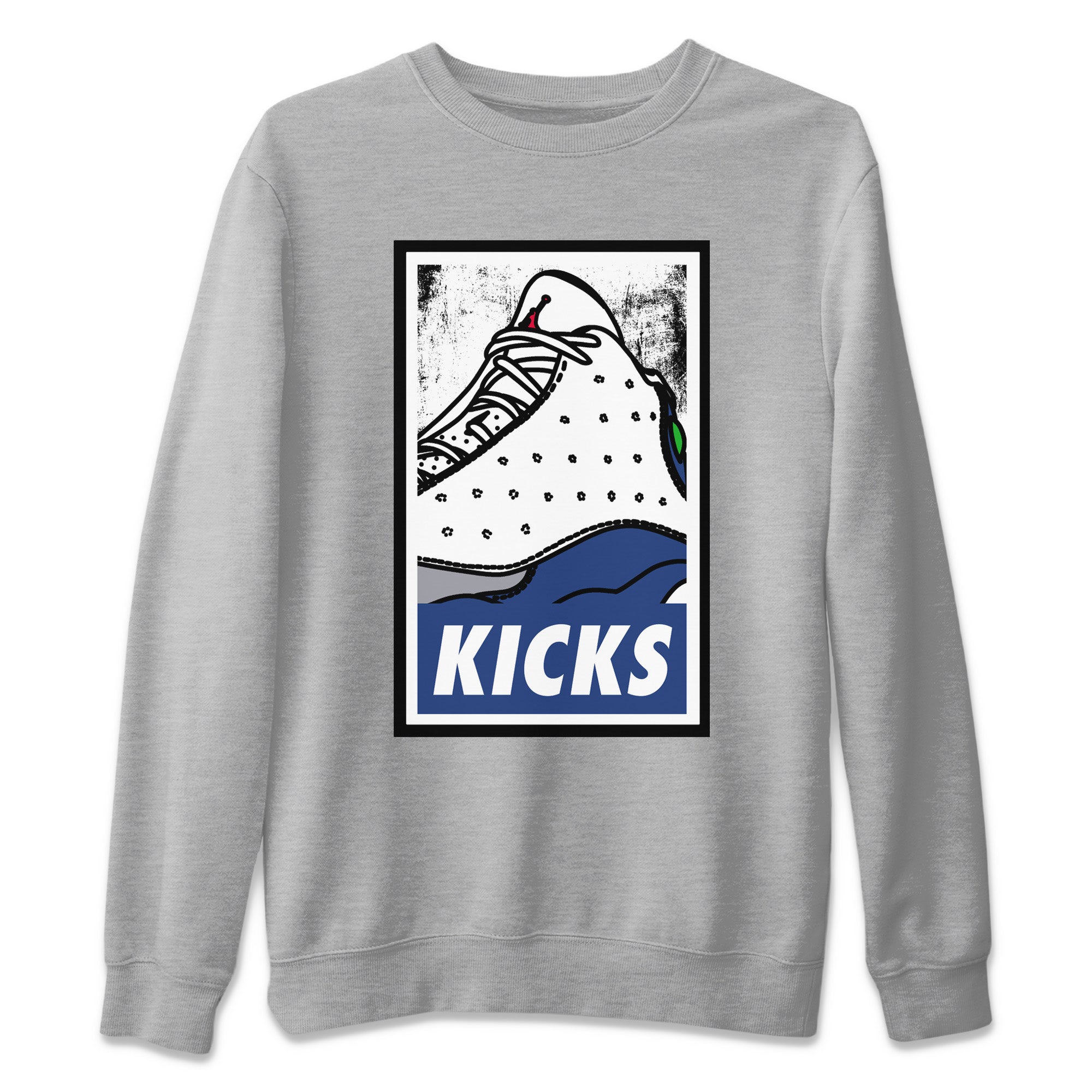 KICKS Unisex Tops - Air Jordan 13 French Blue
