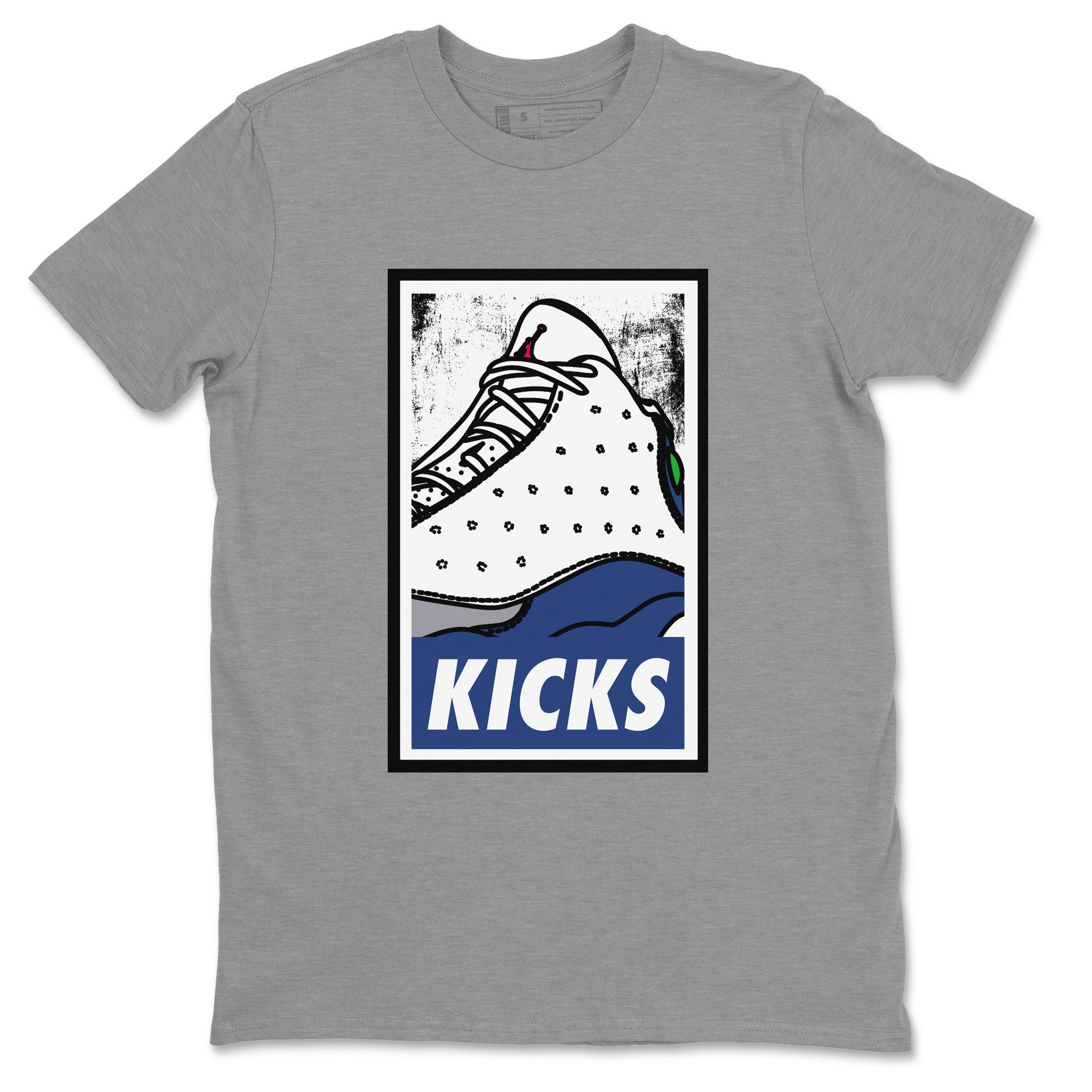 KICKS Unisex Tops - Air Jordan 13 French Blue