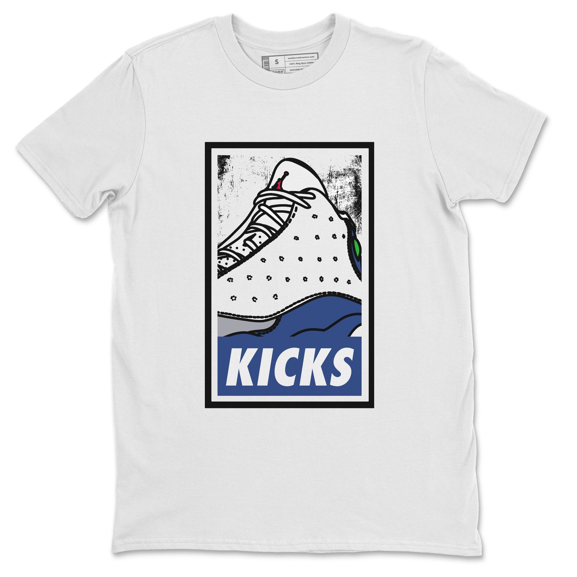 KICKS Unisex Tops - Air Jordan 13 French Blue
