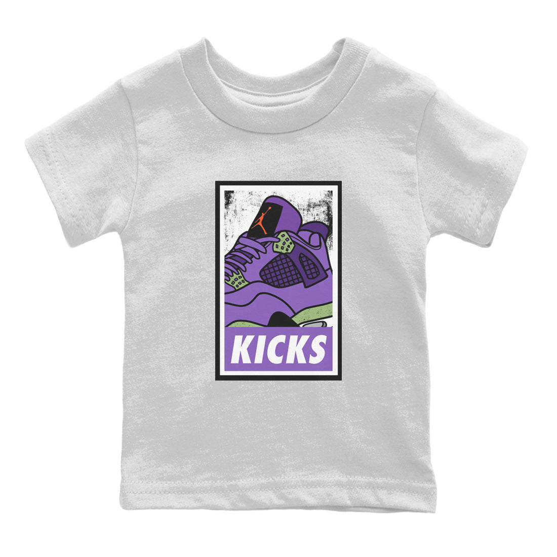 KICKS Kids Tops - Air Jordan 4 Canyon Purple