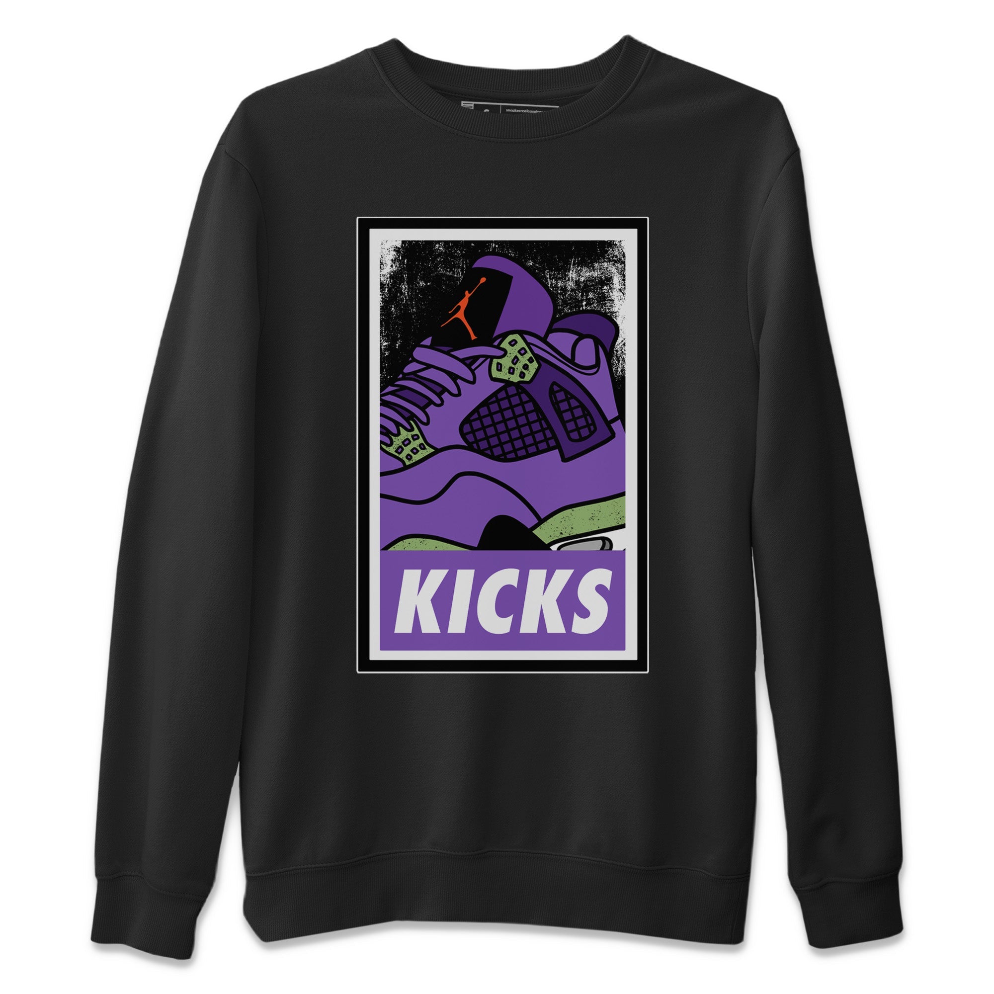 KICKS Unisex Tops - Air Jordan 4 Canyon Purple