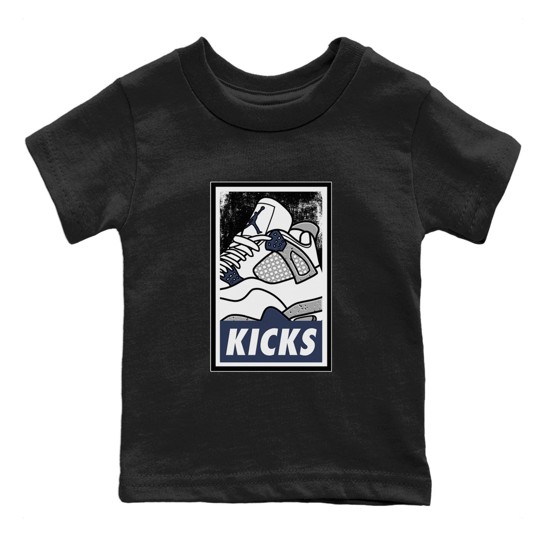 KICKS Kids Tops - Air Jordan 4 Midnight Navy