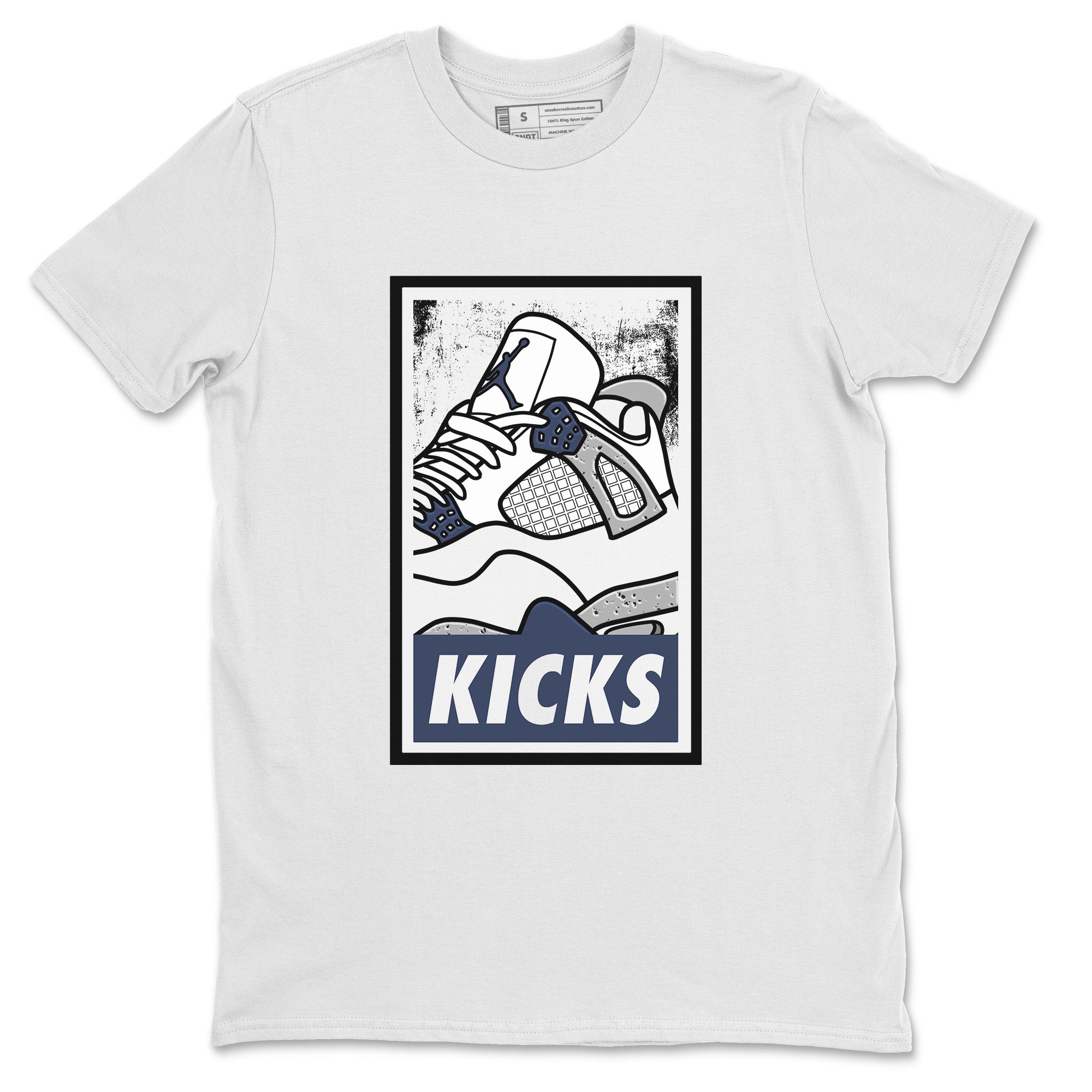 KICKS Unisex Tops - Air Jordan 4 Midnight Navy