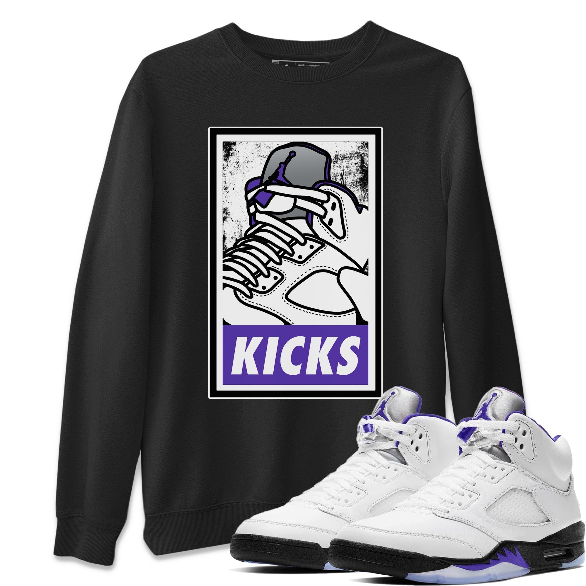 KICKS Unisex Tops - Air Jordan 5 Concord