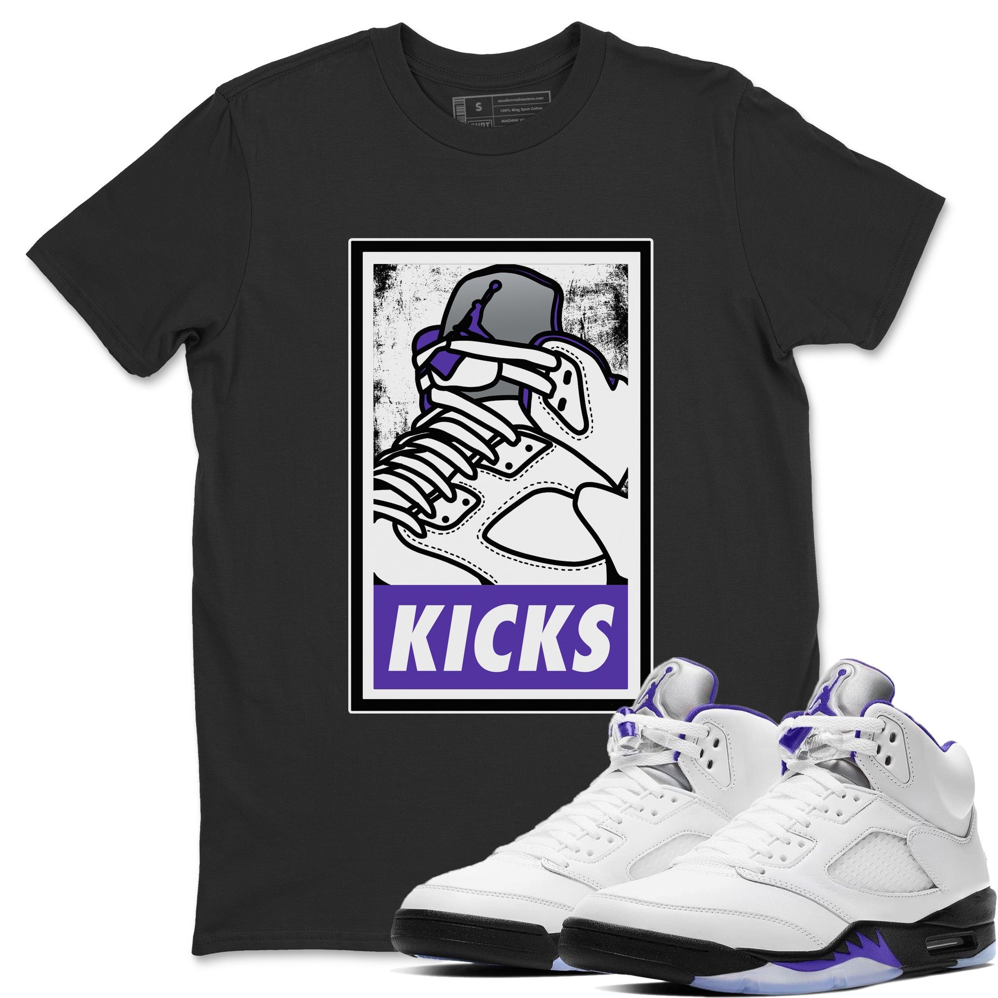 KICKS Unisex Tops - Air Jordan 5 Concord