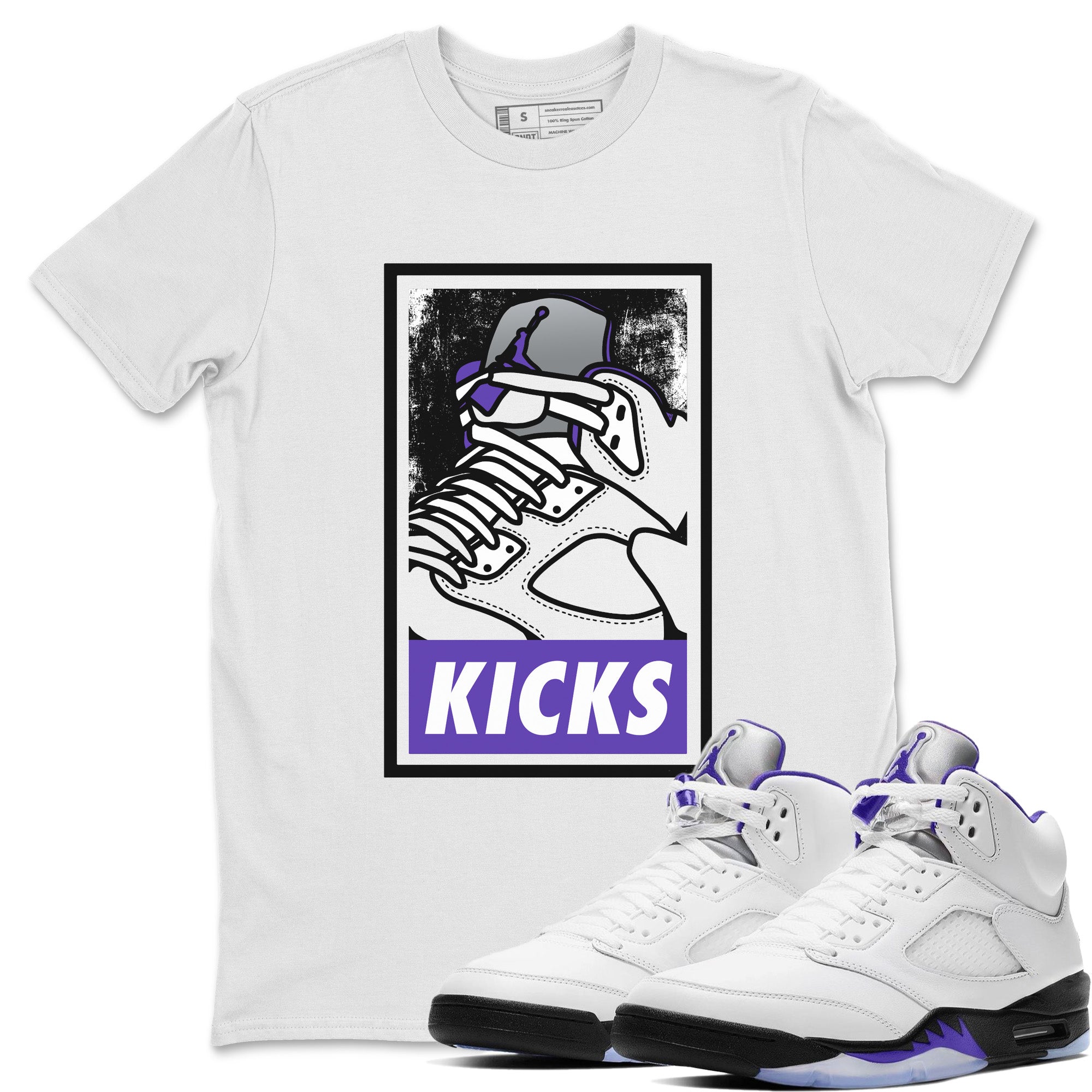 KICKS Unisex Tops - Air Jordan 5 Concord