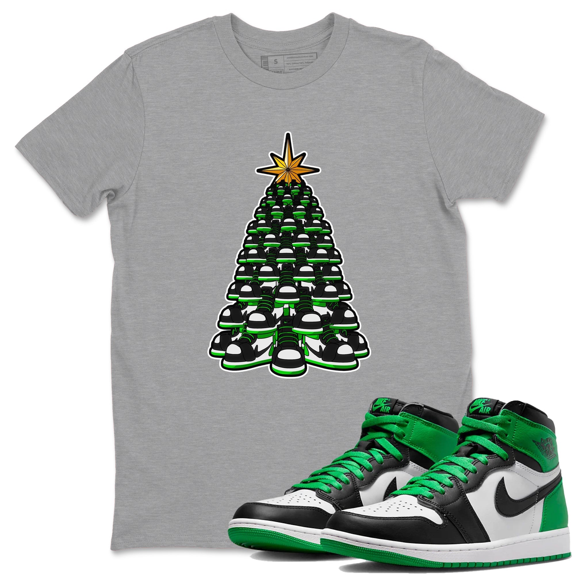 Kicksmas Tree snkmatch Tee - Air Jordan 1 Celtics