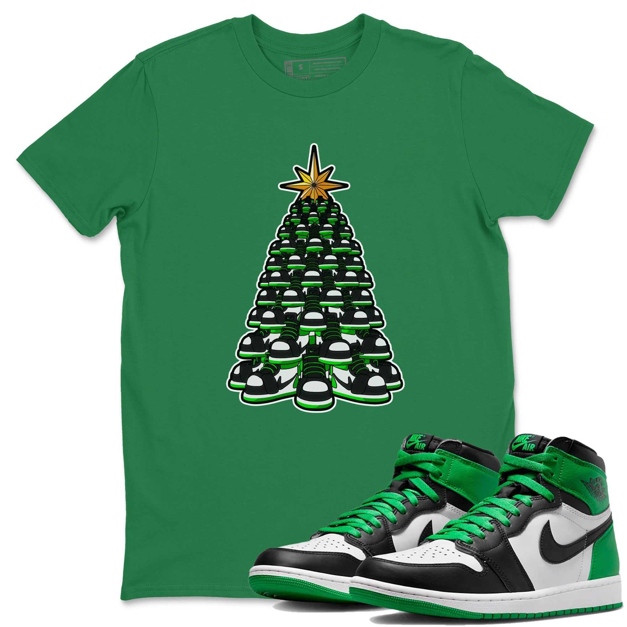 Kicksmas Tree snkmatch Tee - Air Jordan 1 Celtics