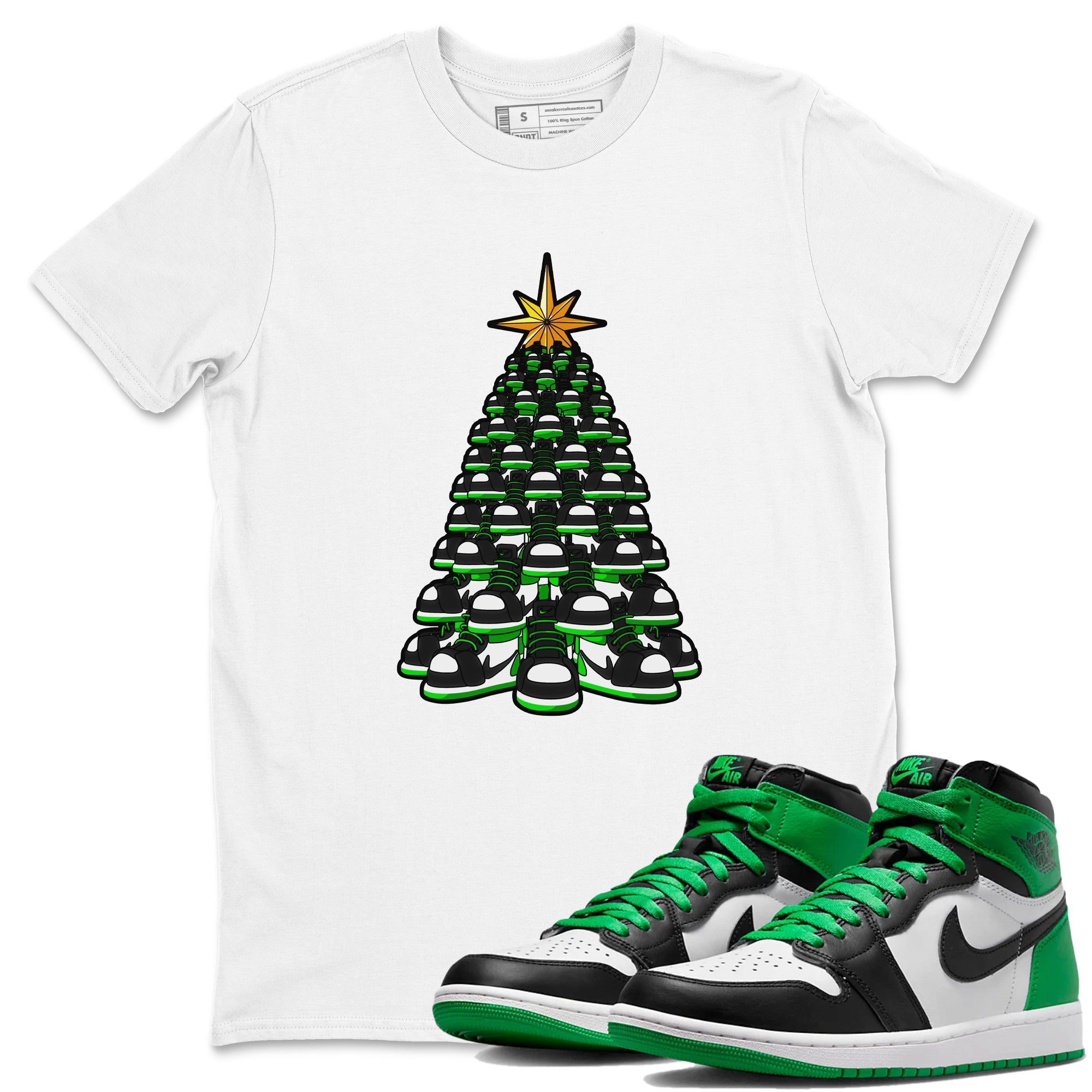Kicksmas Tree snkmatch Tee - Air Jordan 1 Celtics