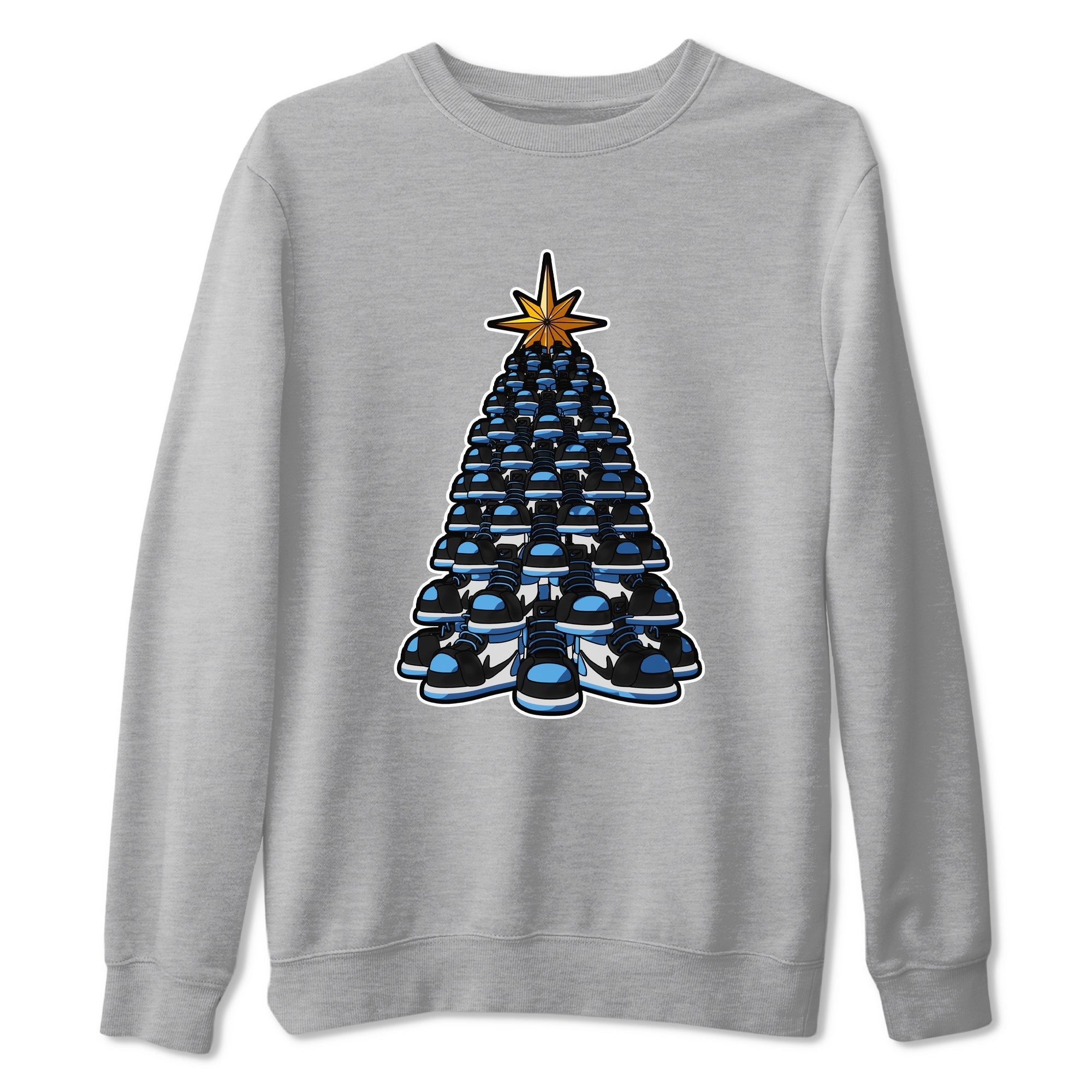Kicksmas Tree snkmatch Tee - Air Jordan 1 UNC Toe