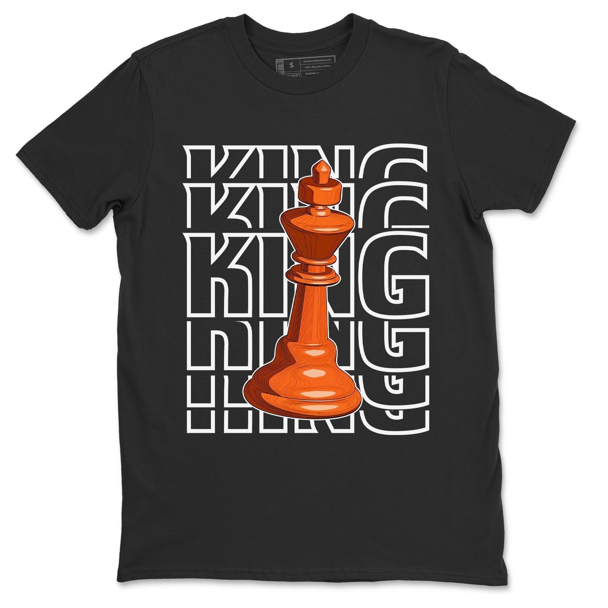 King Unisex Tops - Air Jordan 1 Electro Orange